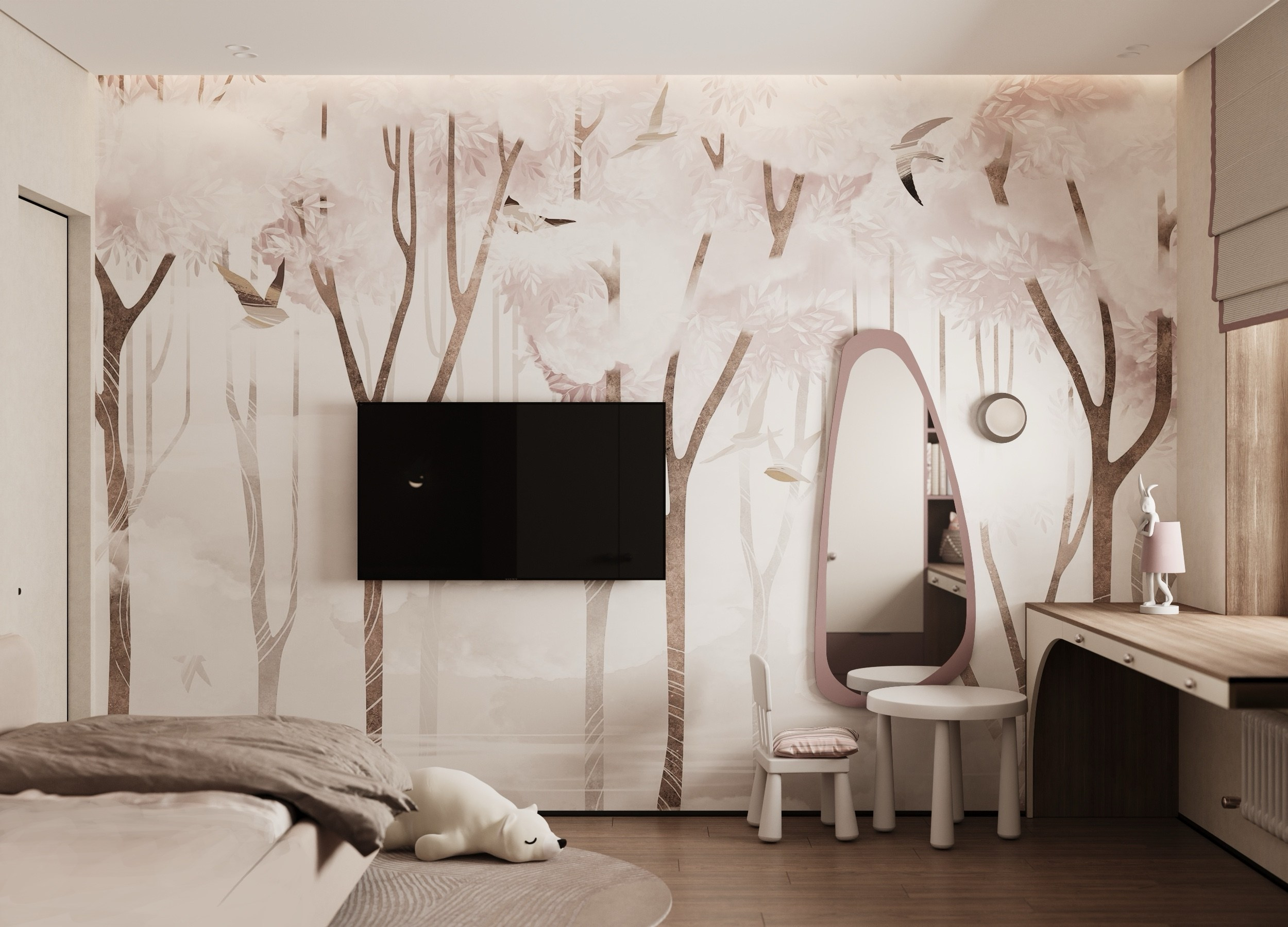 ЖК Рассказово 78 м². Дизайнер интерьера квартир и частных домов в Казани