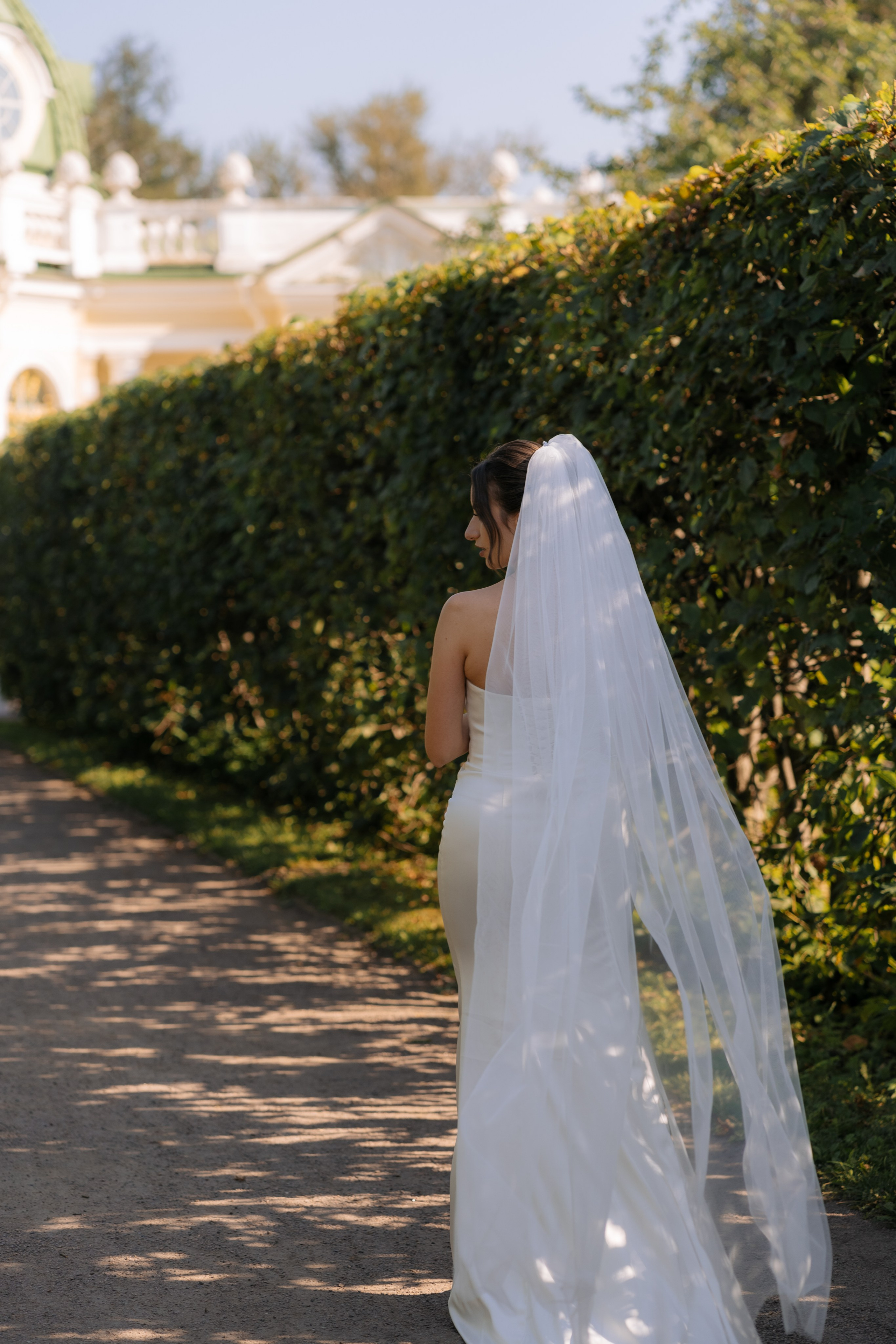 Свадебная фотосессия в Москве, парк Кусково. Свадебный фотограф в Москве Анна Полушина