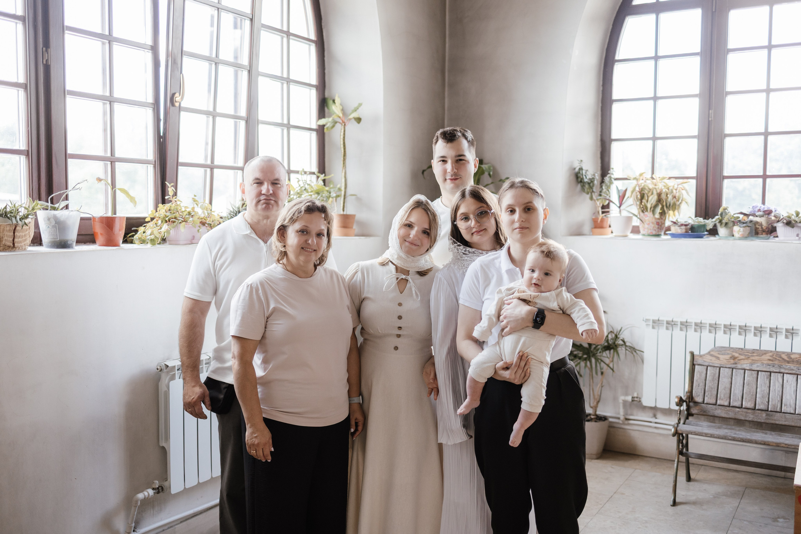 Таинство Крещения Саши. Фотограф новорождённых Newborn Москва