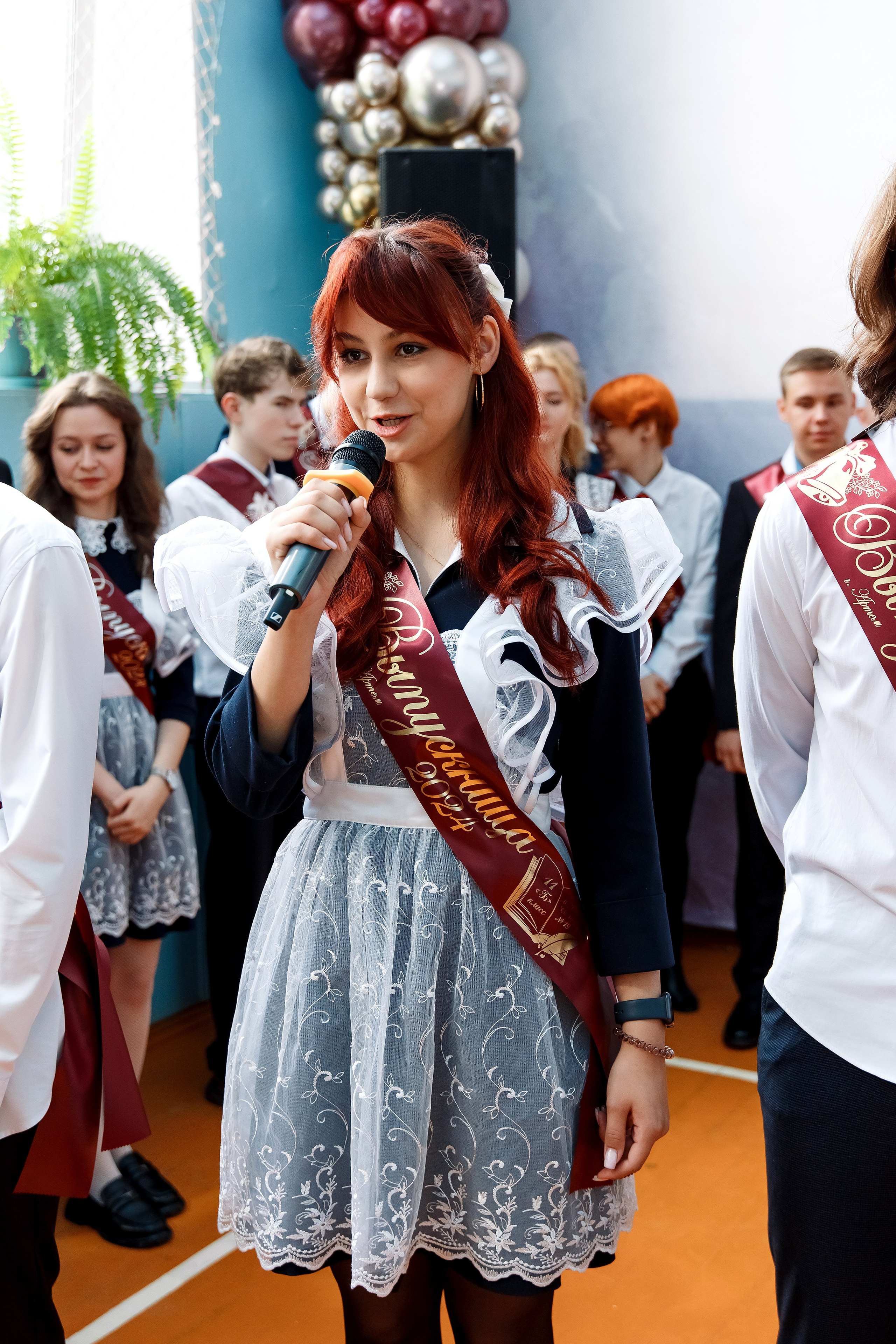 11 класс Последний звонок. Фотограф Любовь Корниенко, Примоский край