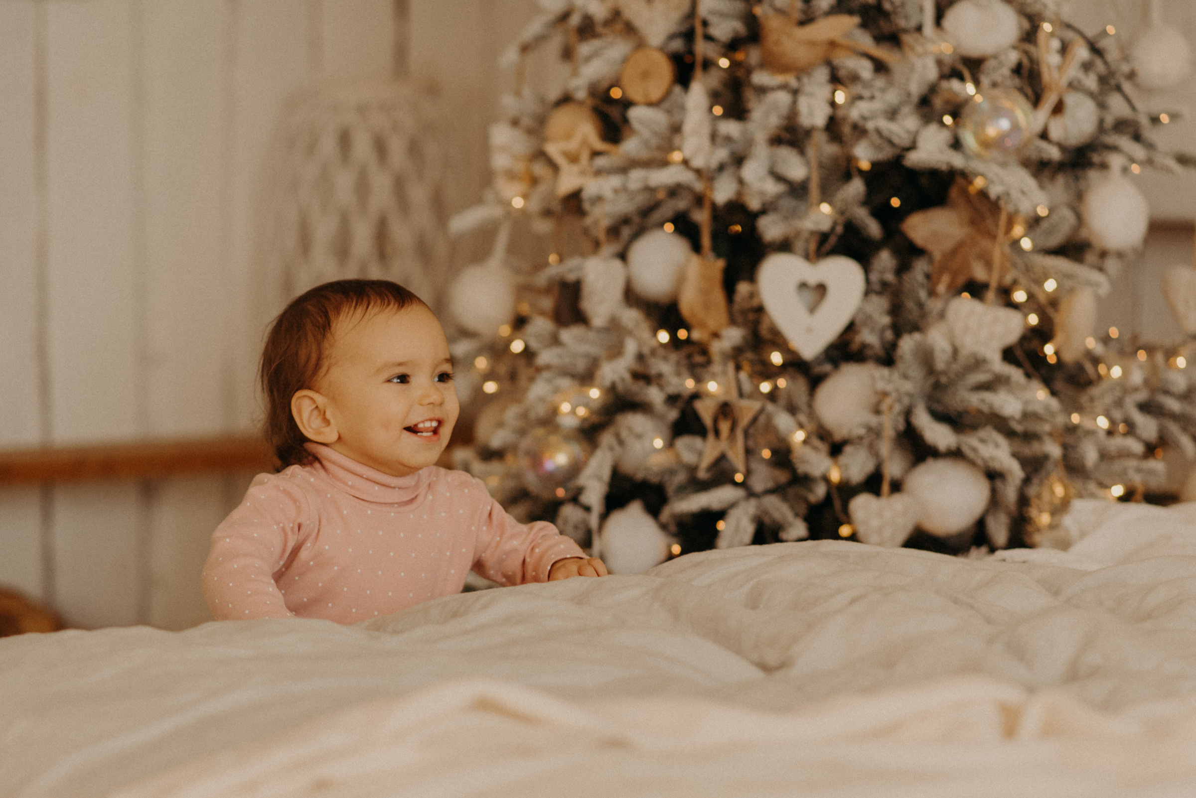 семейная новогодняя фотосессия в студии