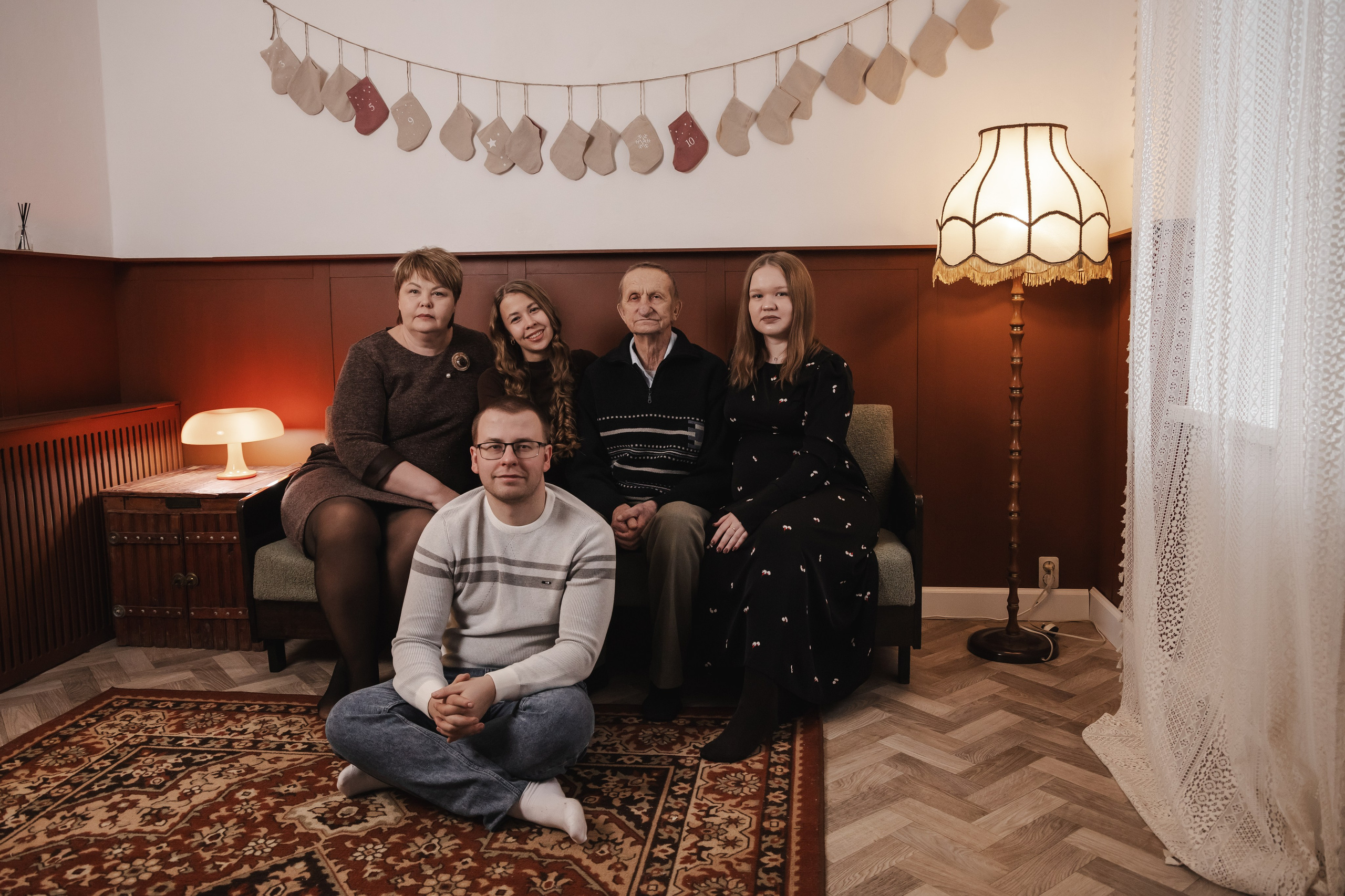 Семья Сусловы. Фотограф Анастасия Борисова