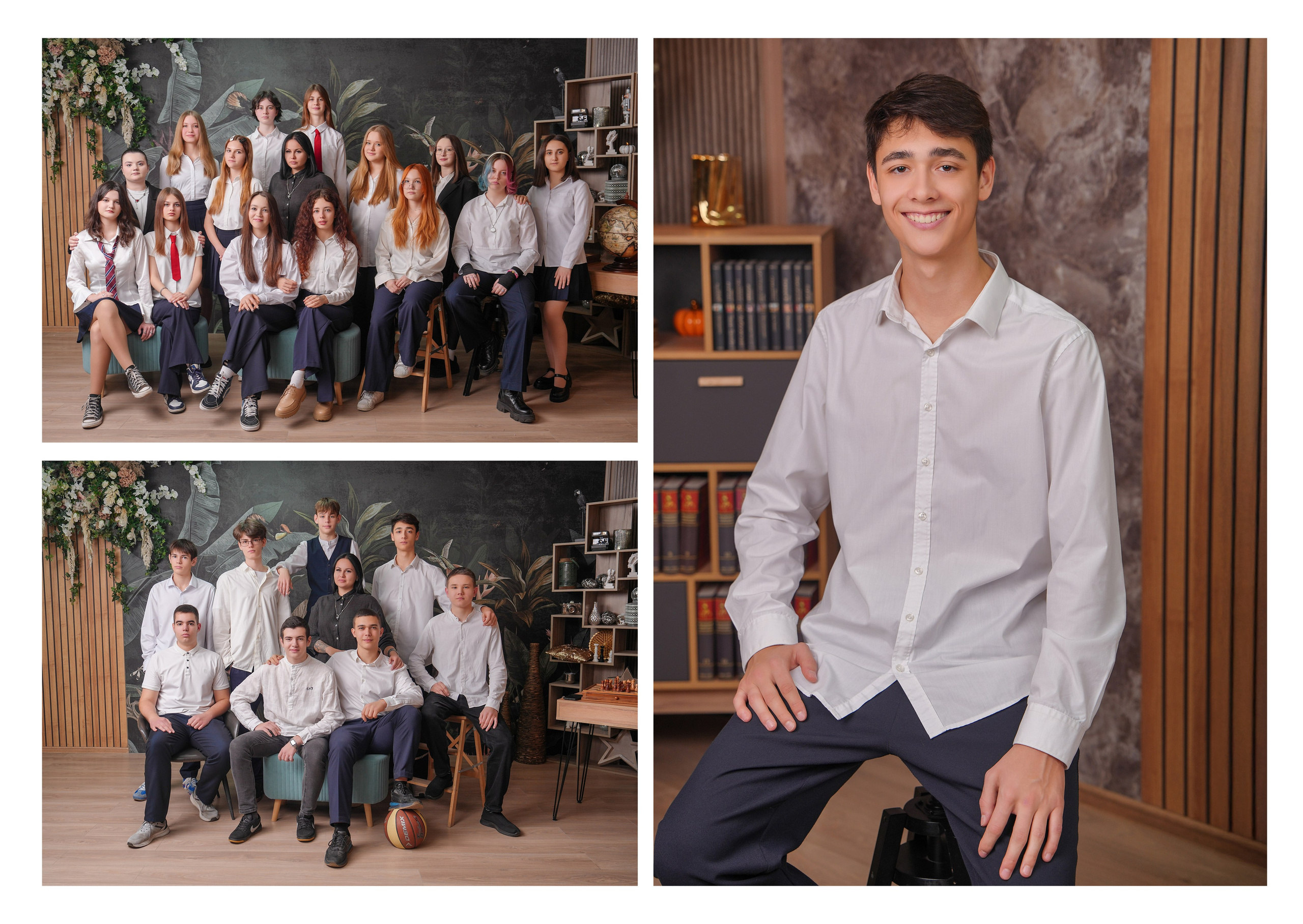 ГИМНАЗИЯ 87 — 9 «Д» класс. Красивый выпускной альбом в Краснодаре