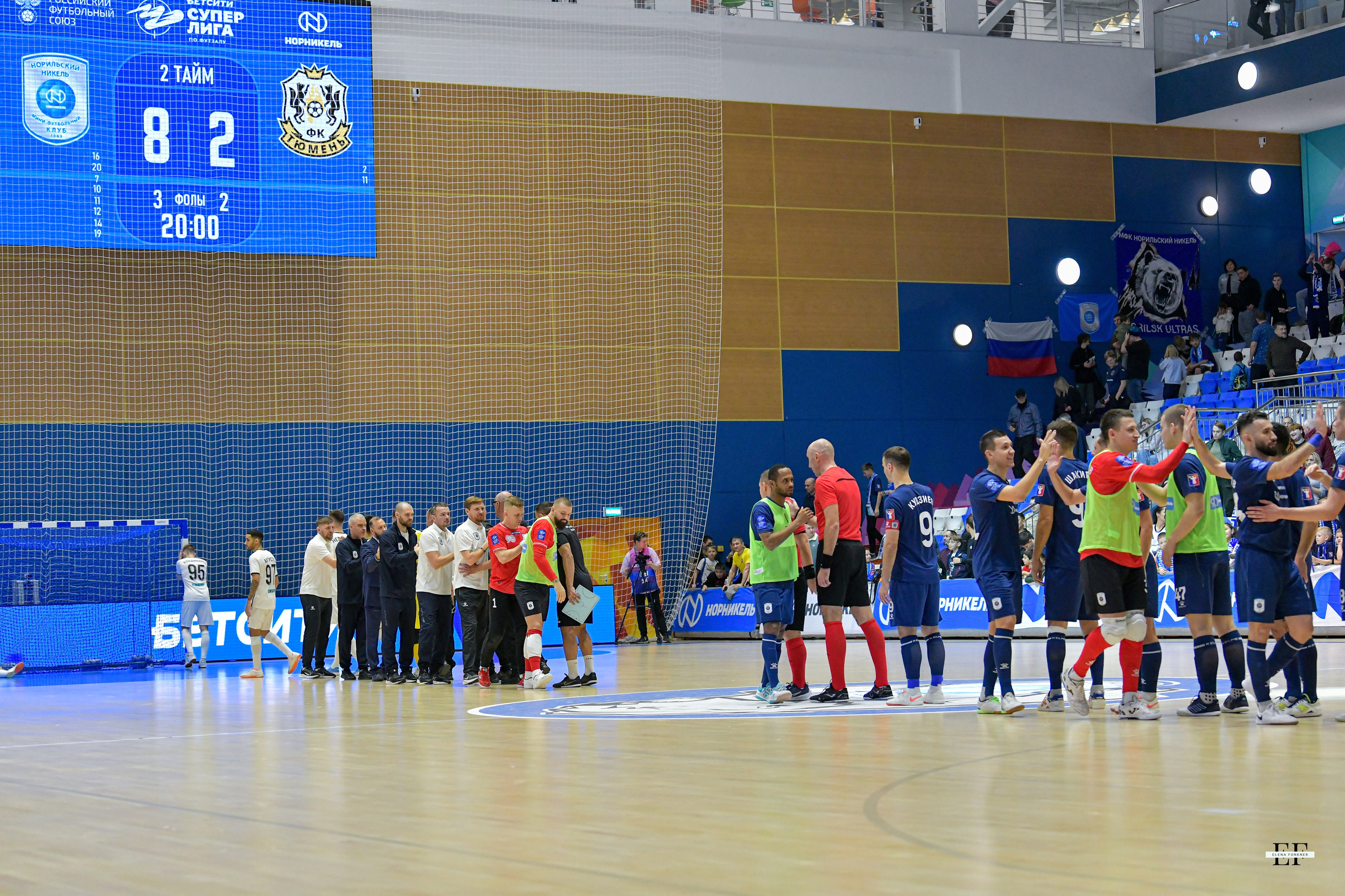 МФК «Норильский никель» vs МФК «Тюмень» 7 тур, 2 игра (8:2). Свой взгляд через объектив