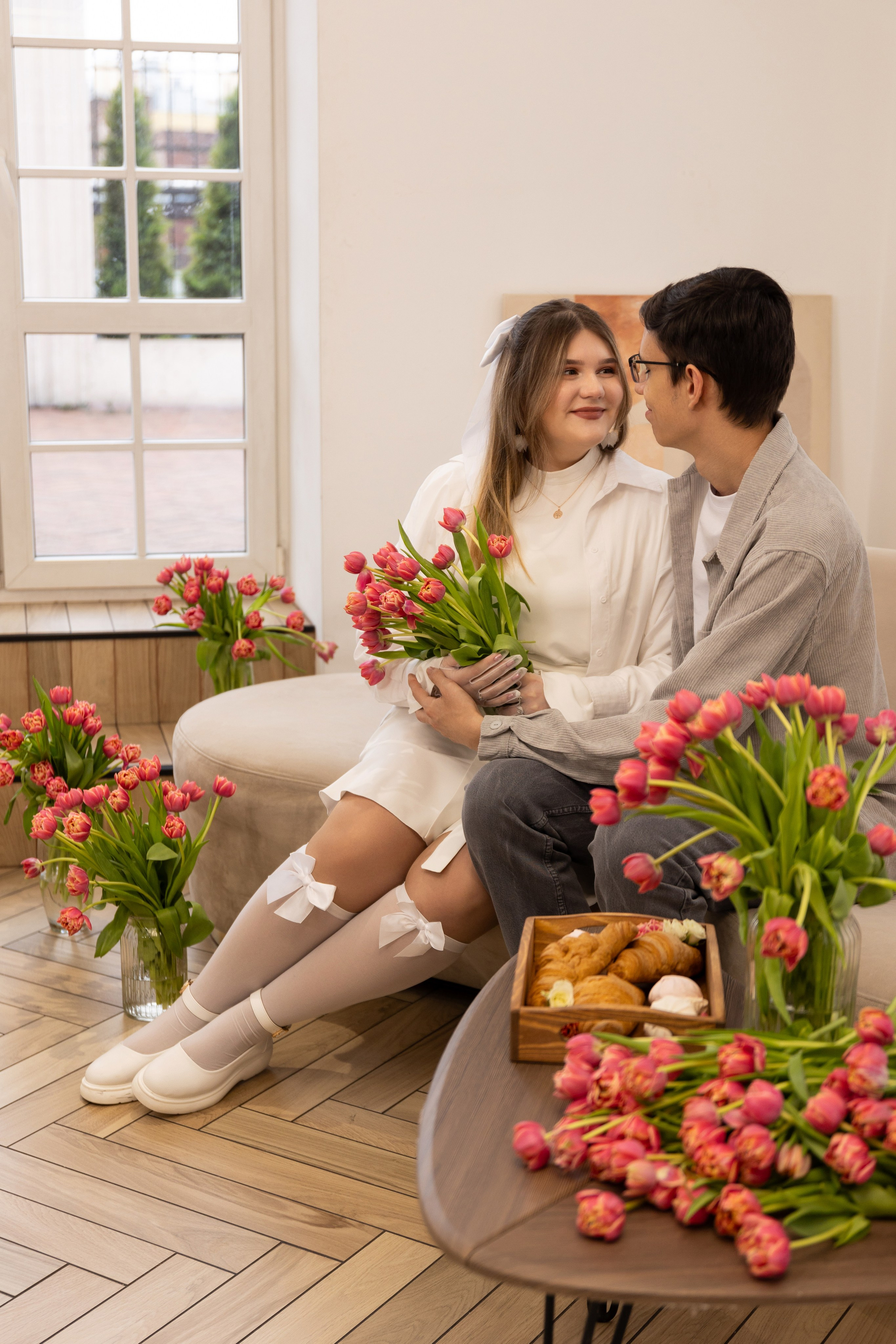 Фотосессии с тюльпанами. Семейный и свадебный фотограф в Санкт-Петербурге Татьяна Швыкова