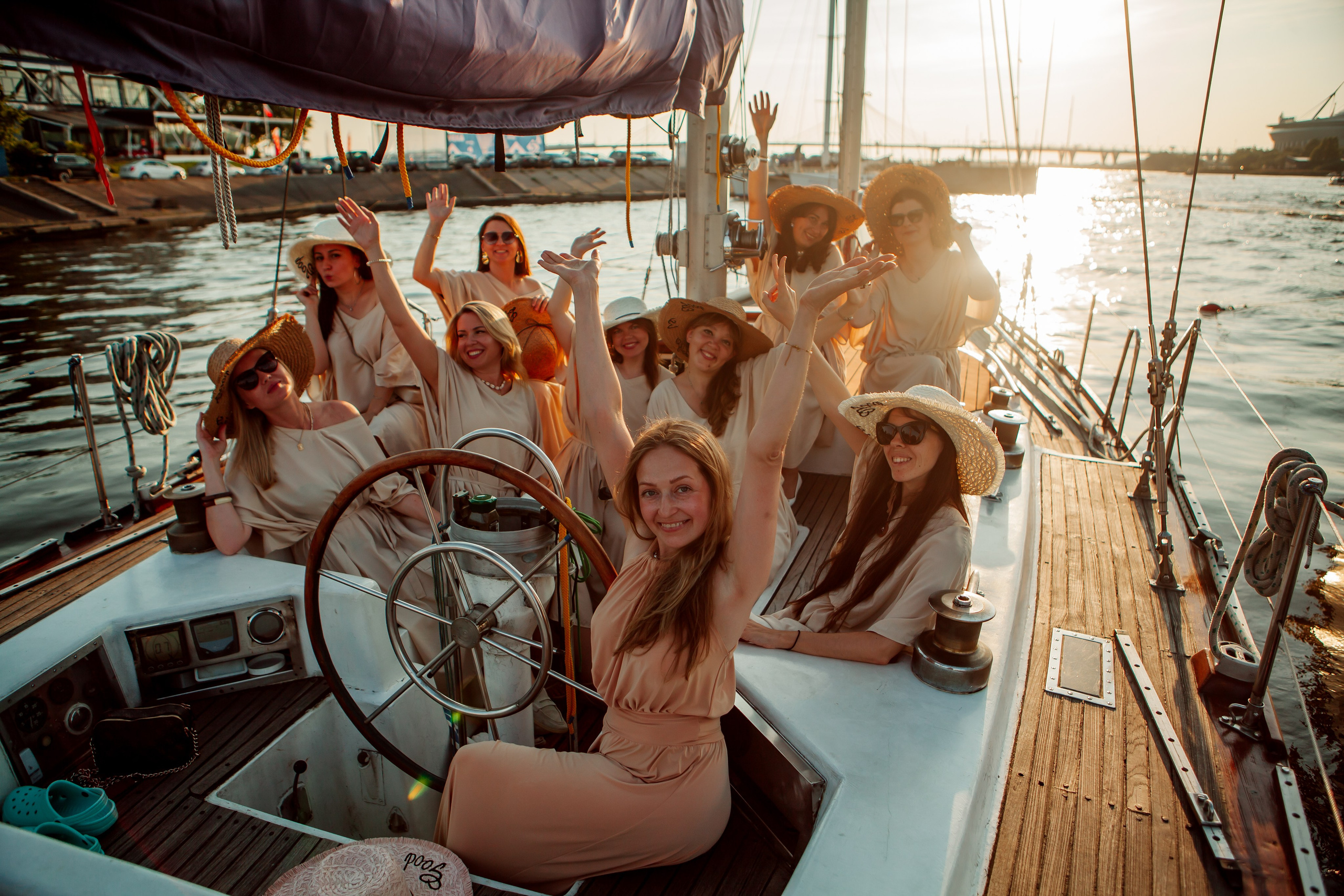 На яхте. Репортажный Фотограф в Санкт-Петербурге Светлана Мосиенко