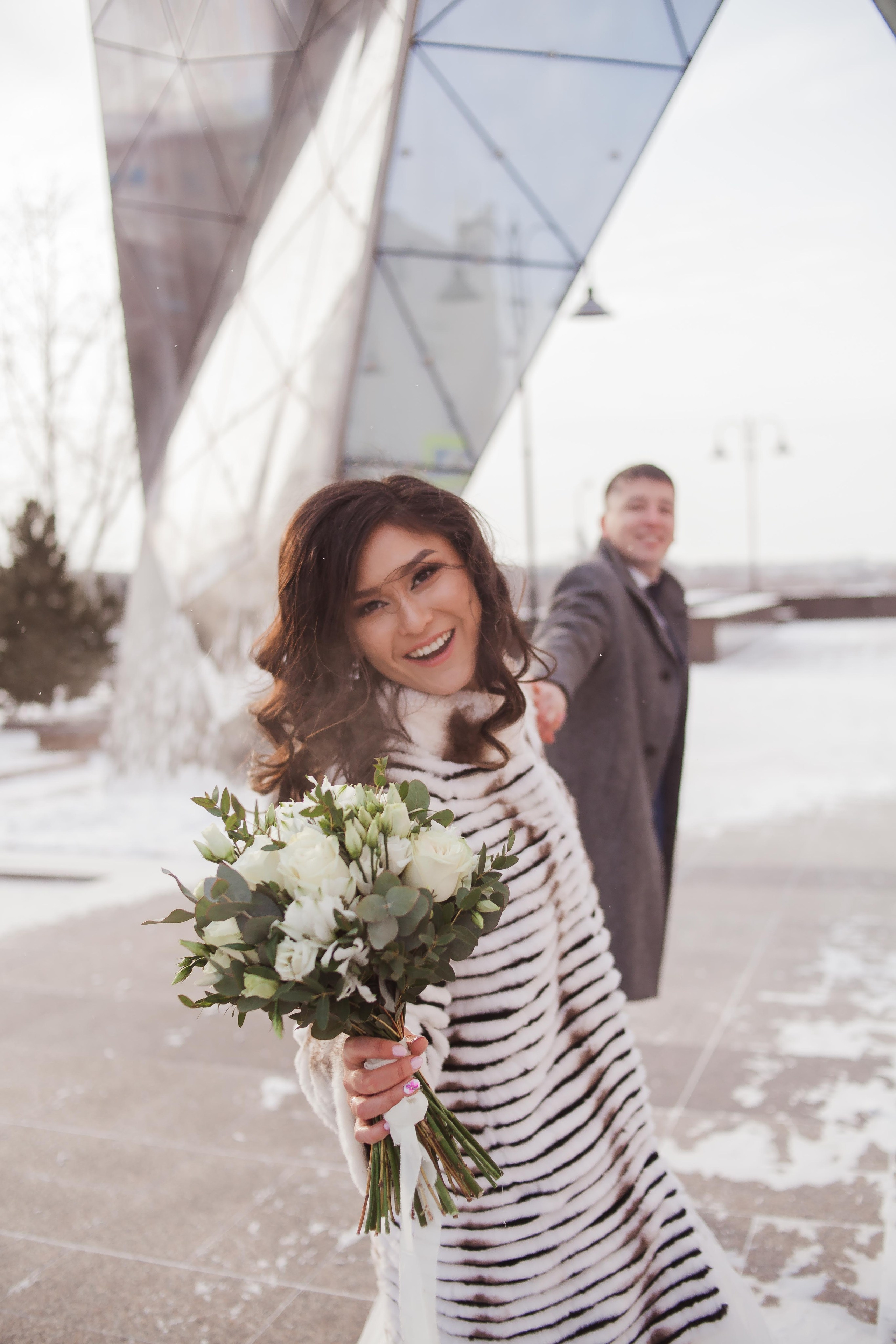 Сборы невесты в студии, зима. Креативный и женский Фотограф Омске Наталья Лебедева