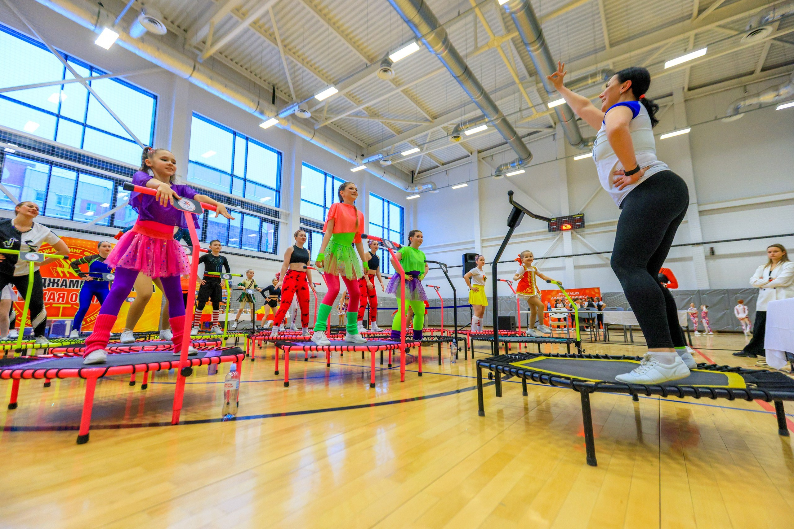 Фитнес Джампинг Соренования ЦФО. Фотограф в Туле Крупский АнДРей. Фотостудия «КАДР71» в Туле