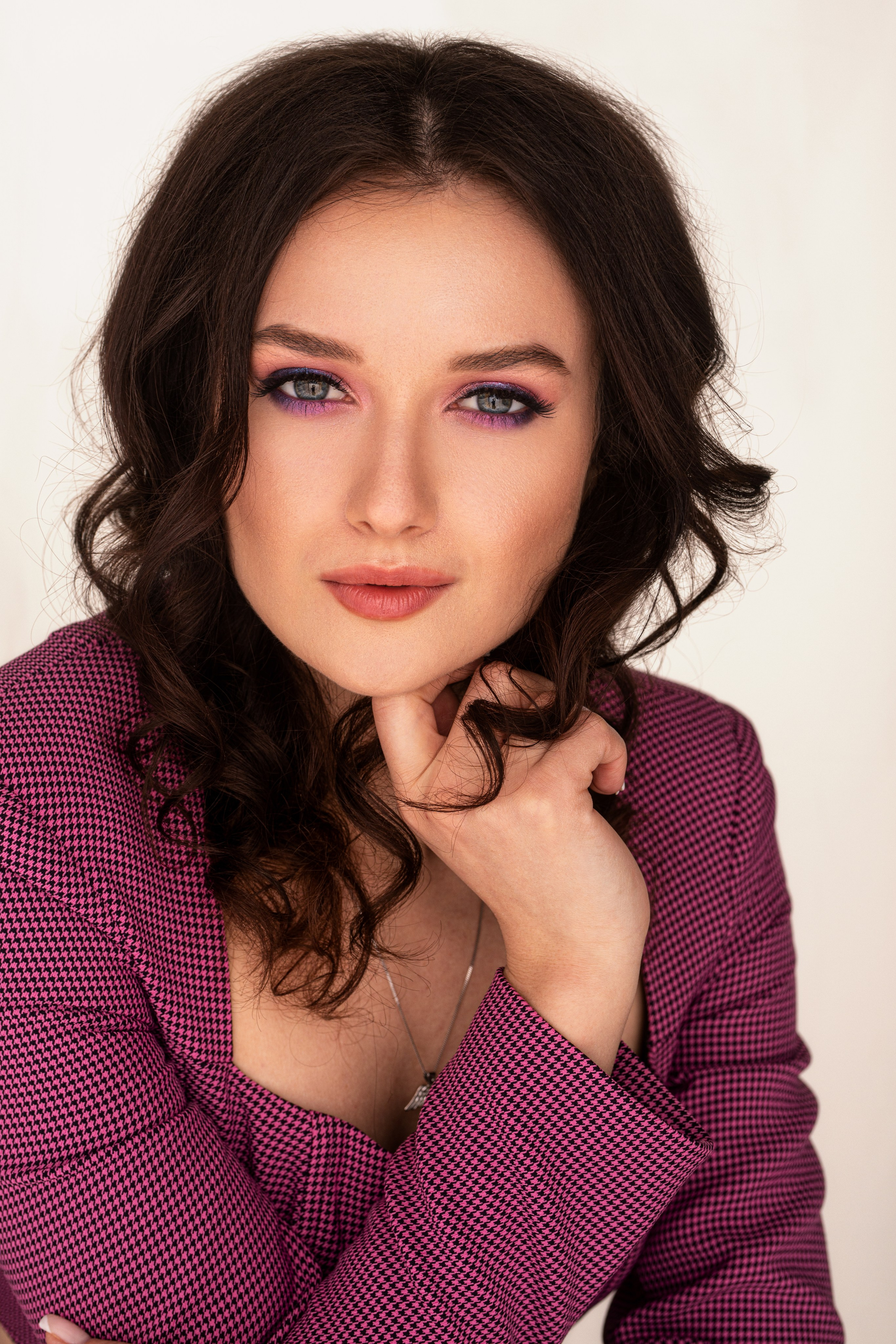 Съемка в студии на циклораме с Анастасией для «себя»