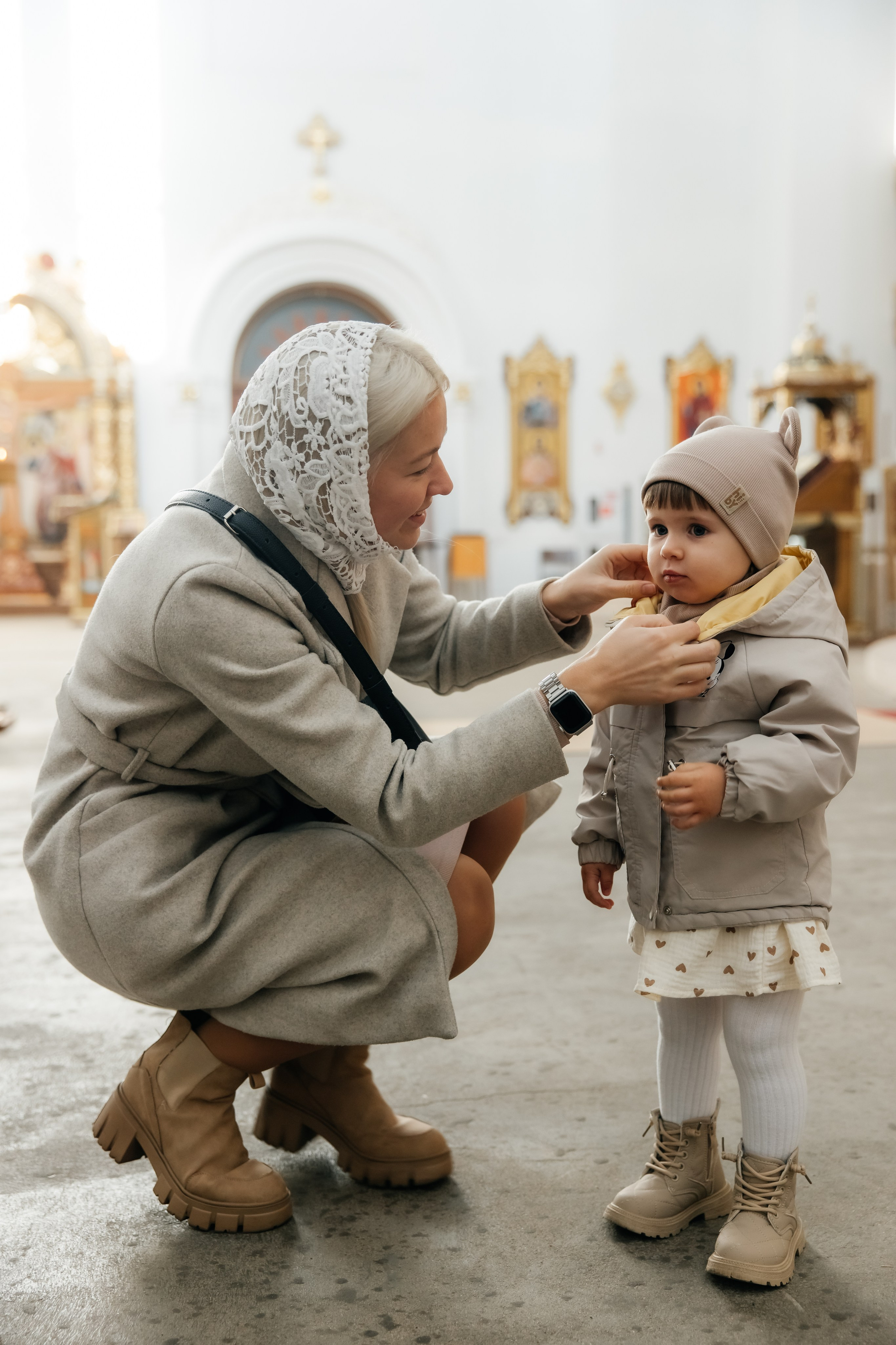 Крещение Мирославы. Храм иконы Божьей Матери «Всех скорбящих Радость». Фотограф ВИКА МЕДУЗА