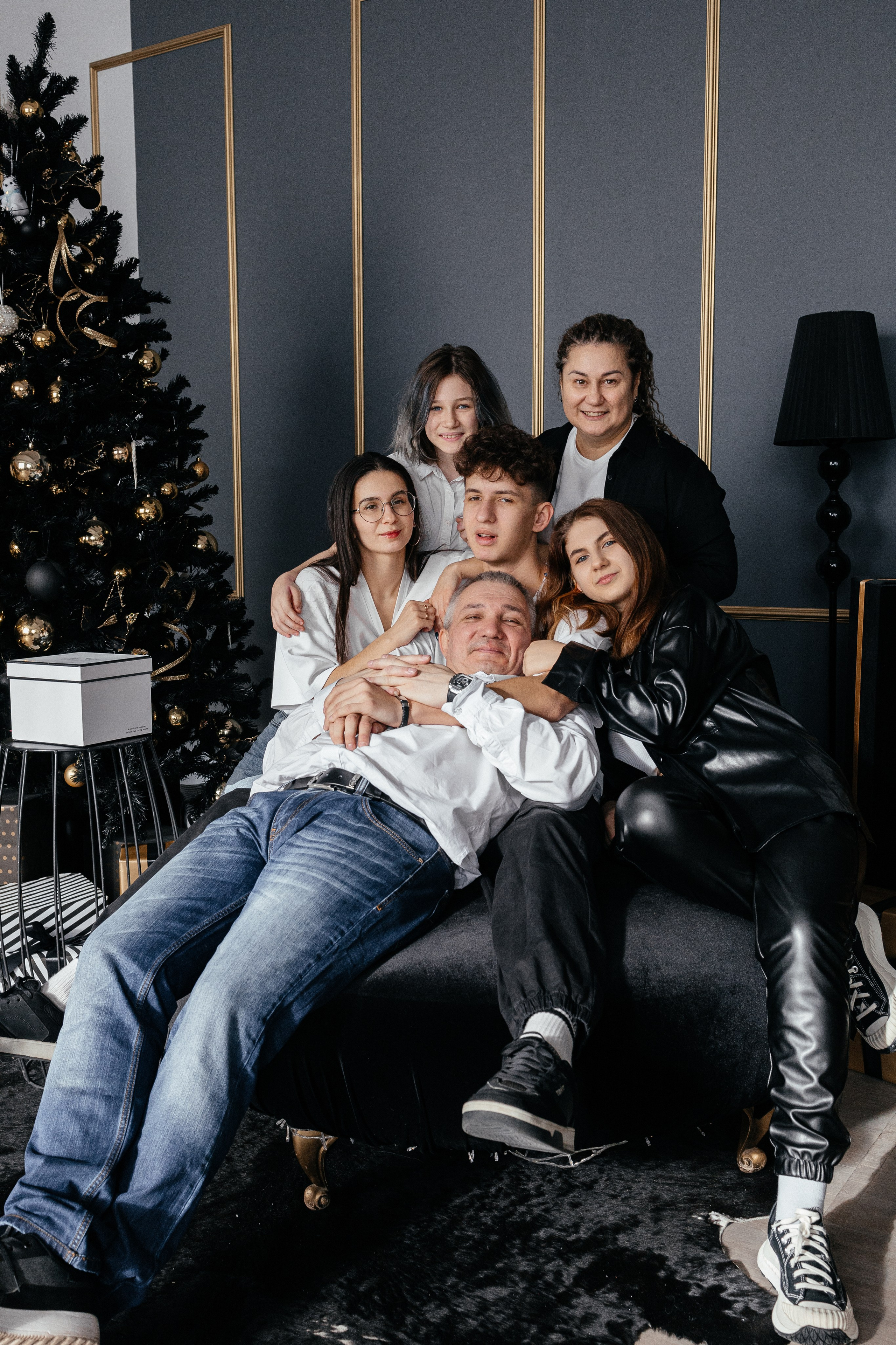 Семейная в студии. Фотограф в Краснодаре Лагунов Владимир