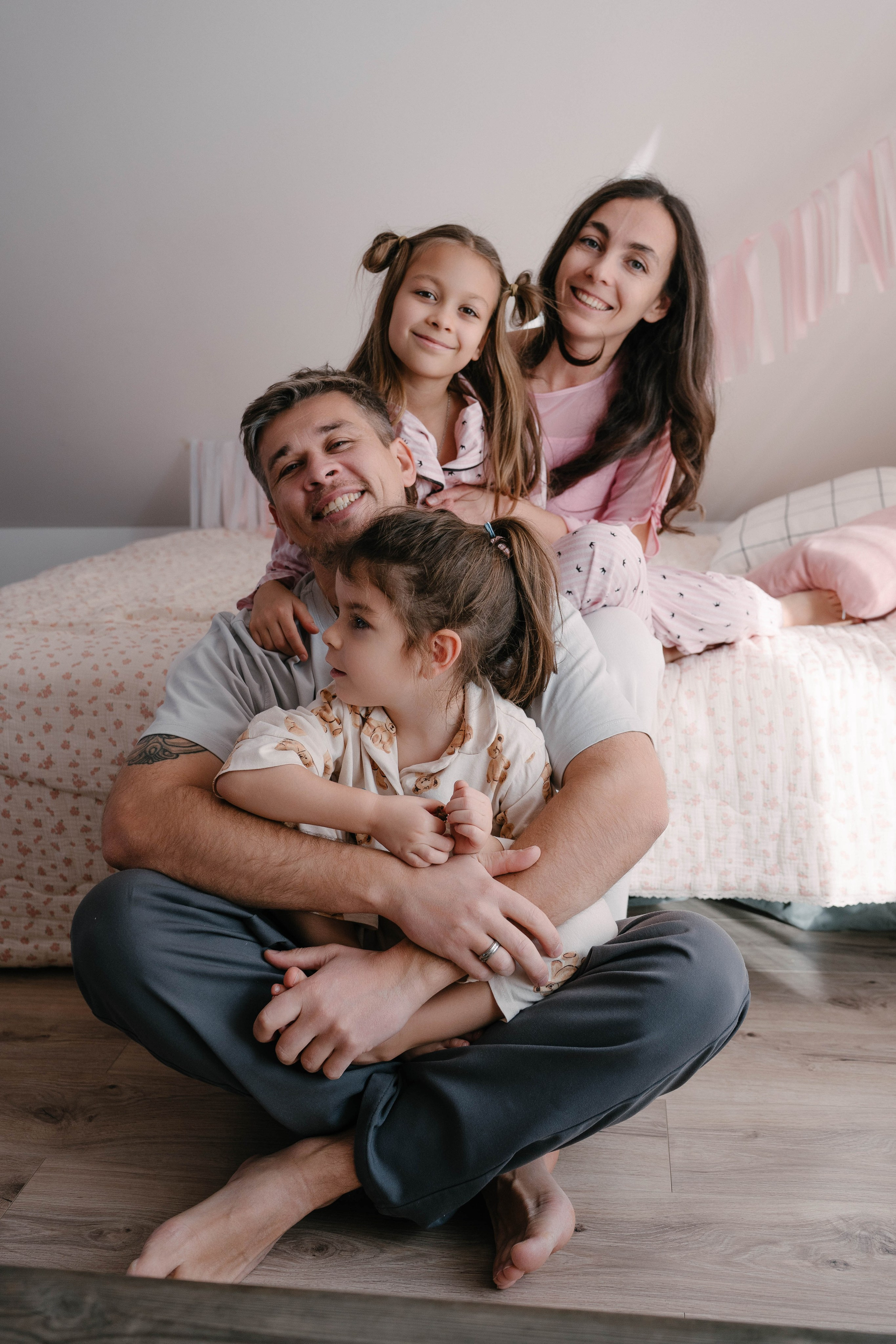 Пижамная вечеринка Варе 9 лет. Свадебный и семейный фотограф в Воронеже Анастасия Бойко