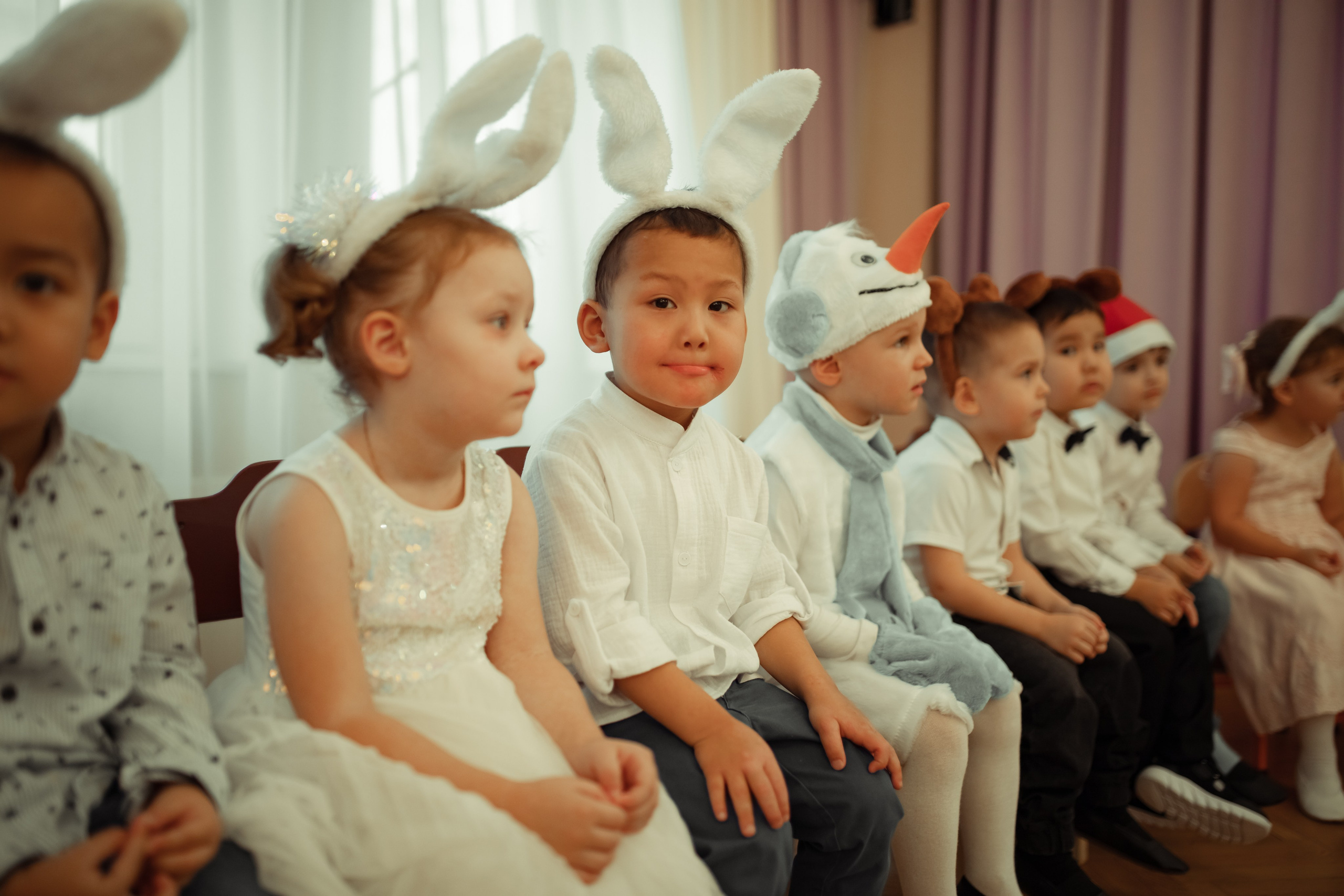Новогодний утренник в детском саду. Семейный и детский фотограф в Москве Дорогова Екатерина