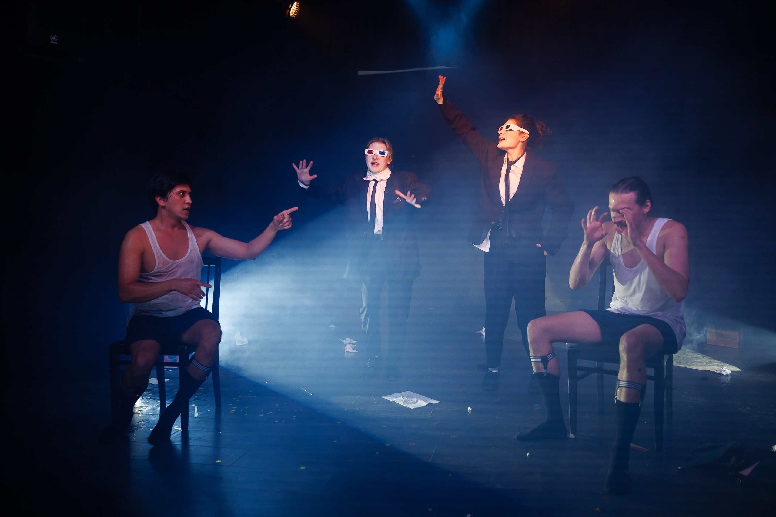 Спектакль «СТРИПТИЗ» от театра Д. Лица в СПб. Фотограф в Санкт-Петербурге — Сергей Петров