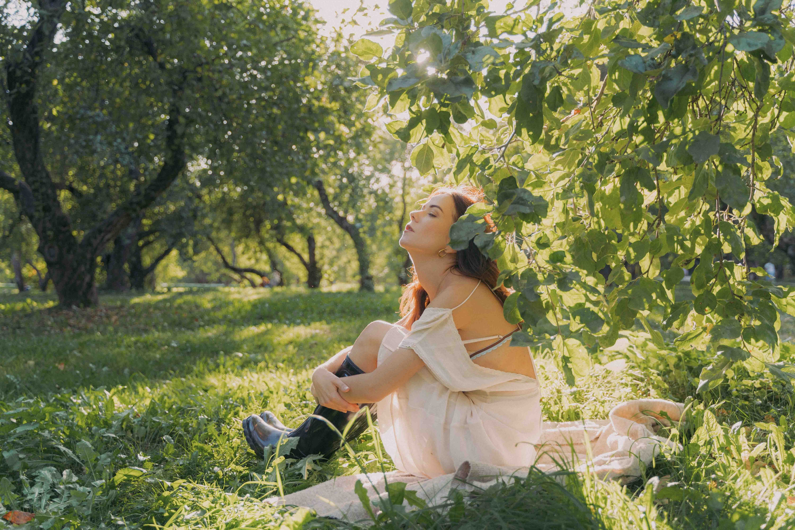 Яблоневый сад и гамак. Фотограф и видеограф в Москве и Абу Даби Мария Кулагина
