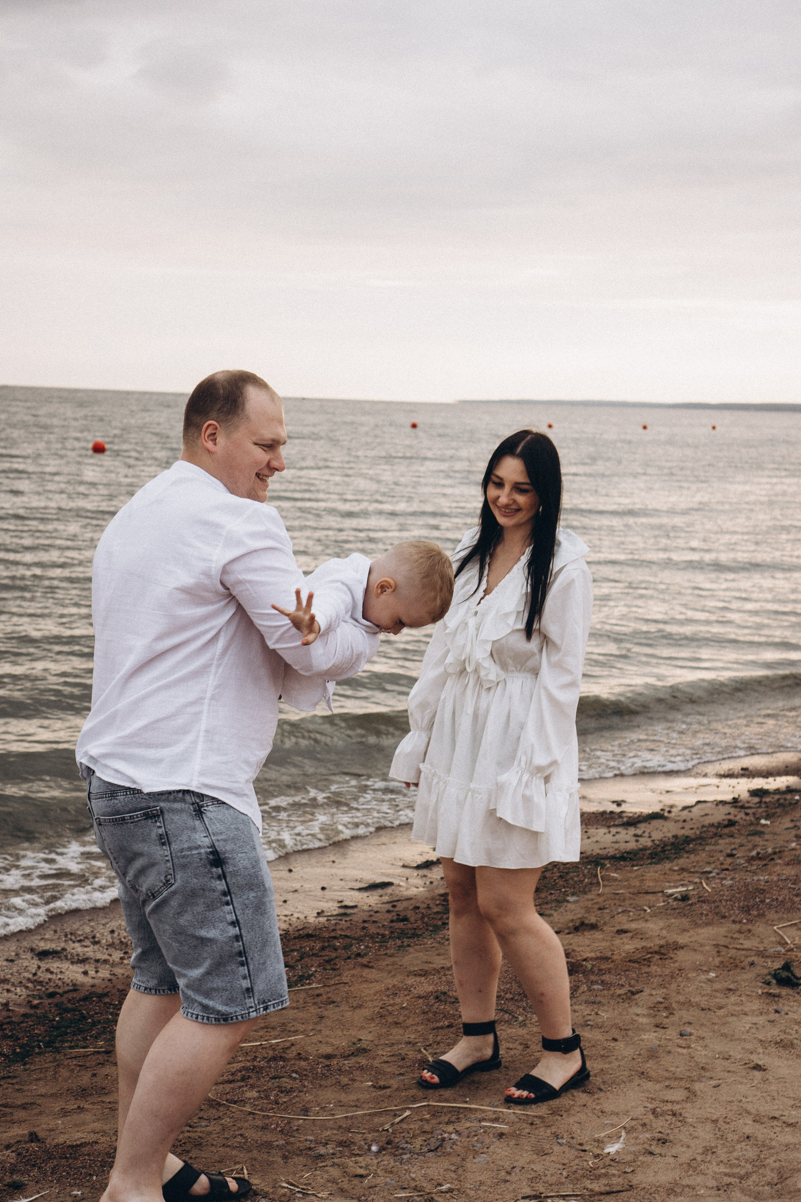 Семейная история на берегу залива. Профессиональный фотограф, Санкт-Петербург — Виктория Богомолова