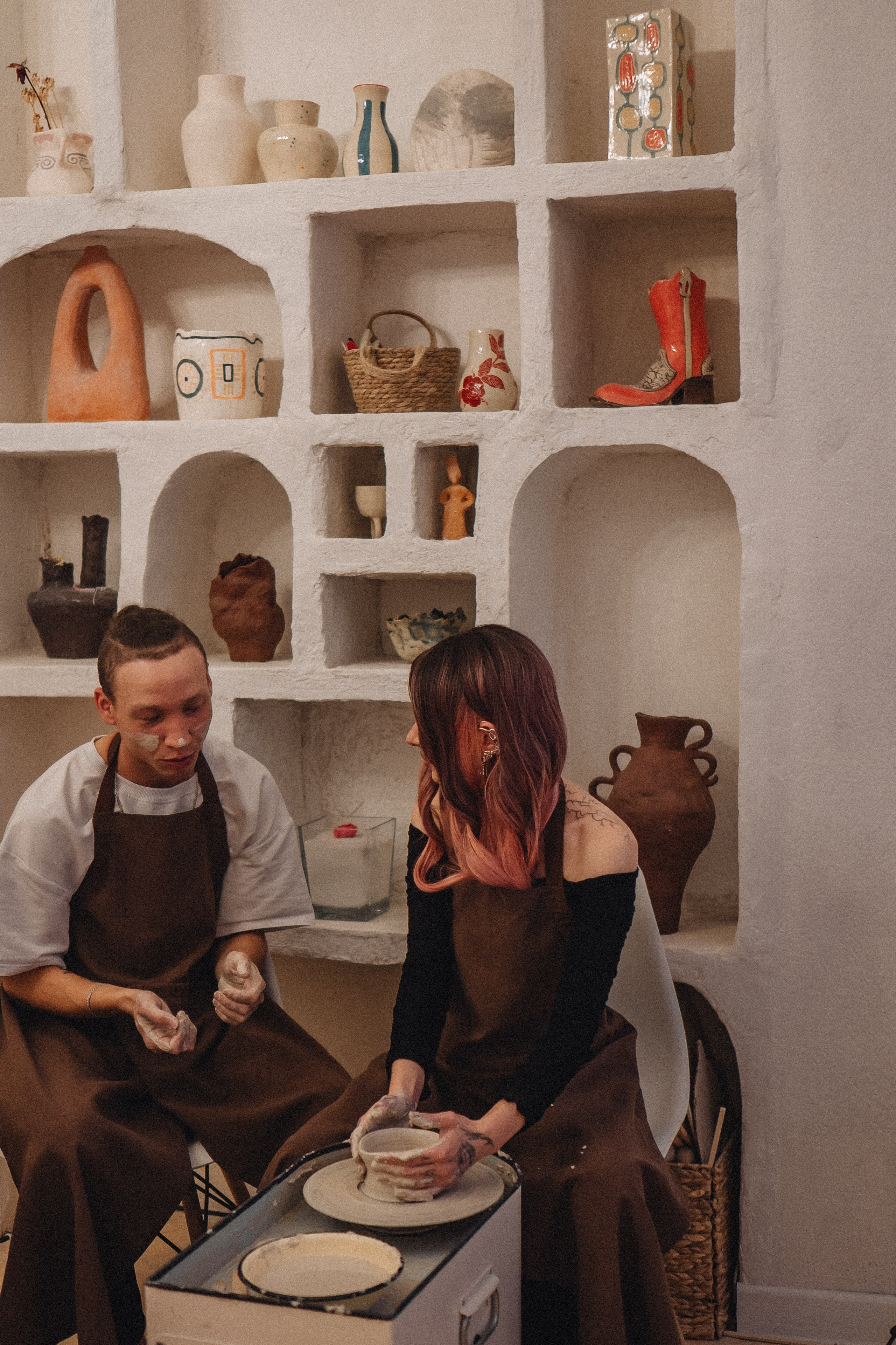 СВИДАНИЕ В ГОНЧАРНОЙ МАСТЕРСКОЙ. Профессиональный фотограф, Санкт-Петербург — Виктория Богомолова