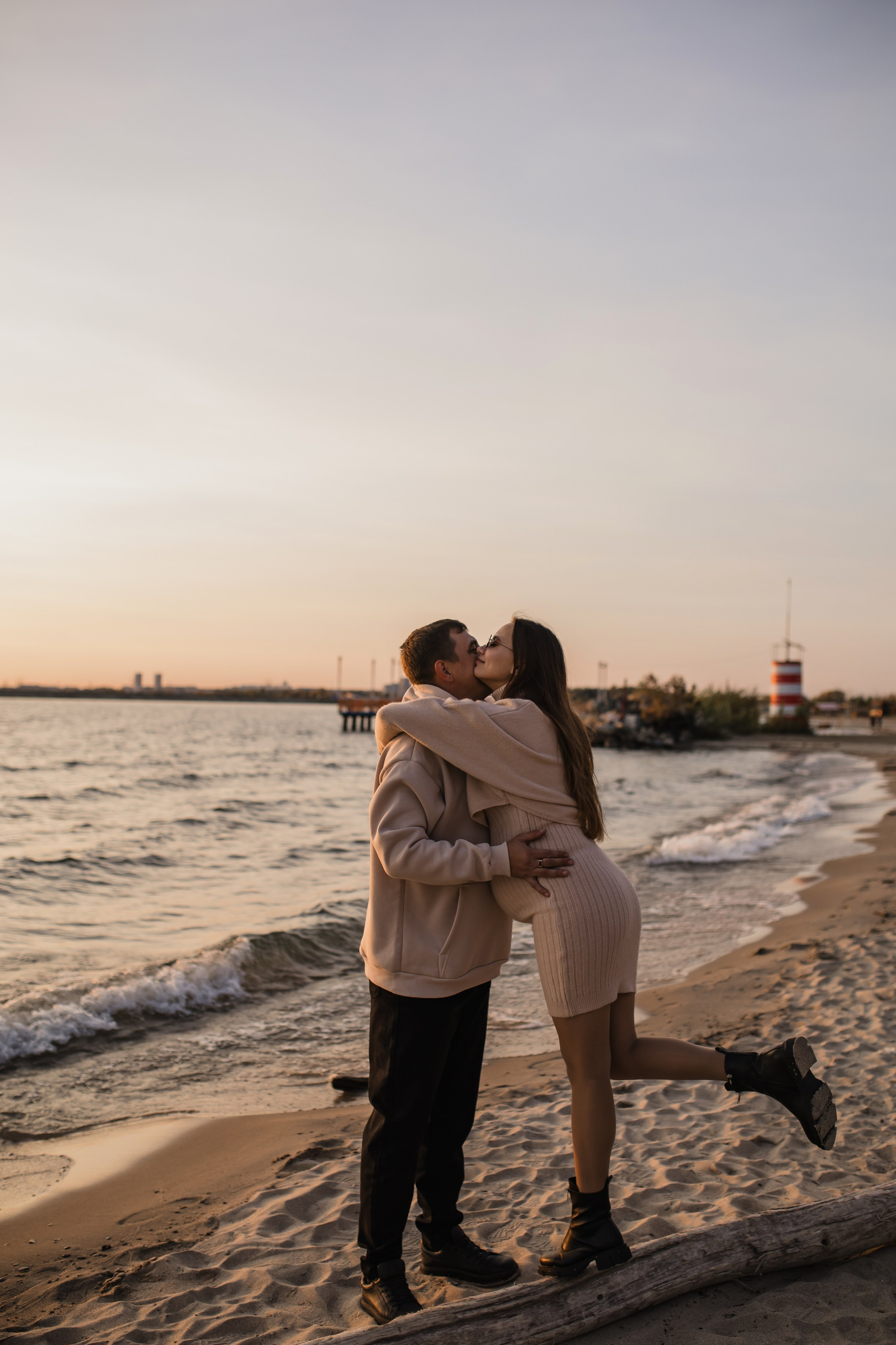 На закате. Свадебный фотограф в Новосибирске Анжелика Шамсутдинова