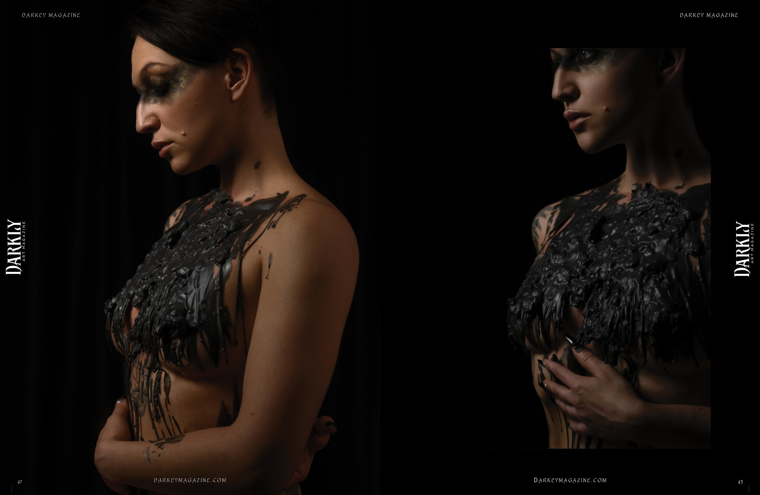 Алекса и воск. Фотограф Коробова Екатерина