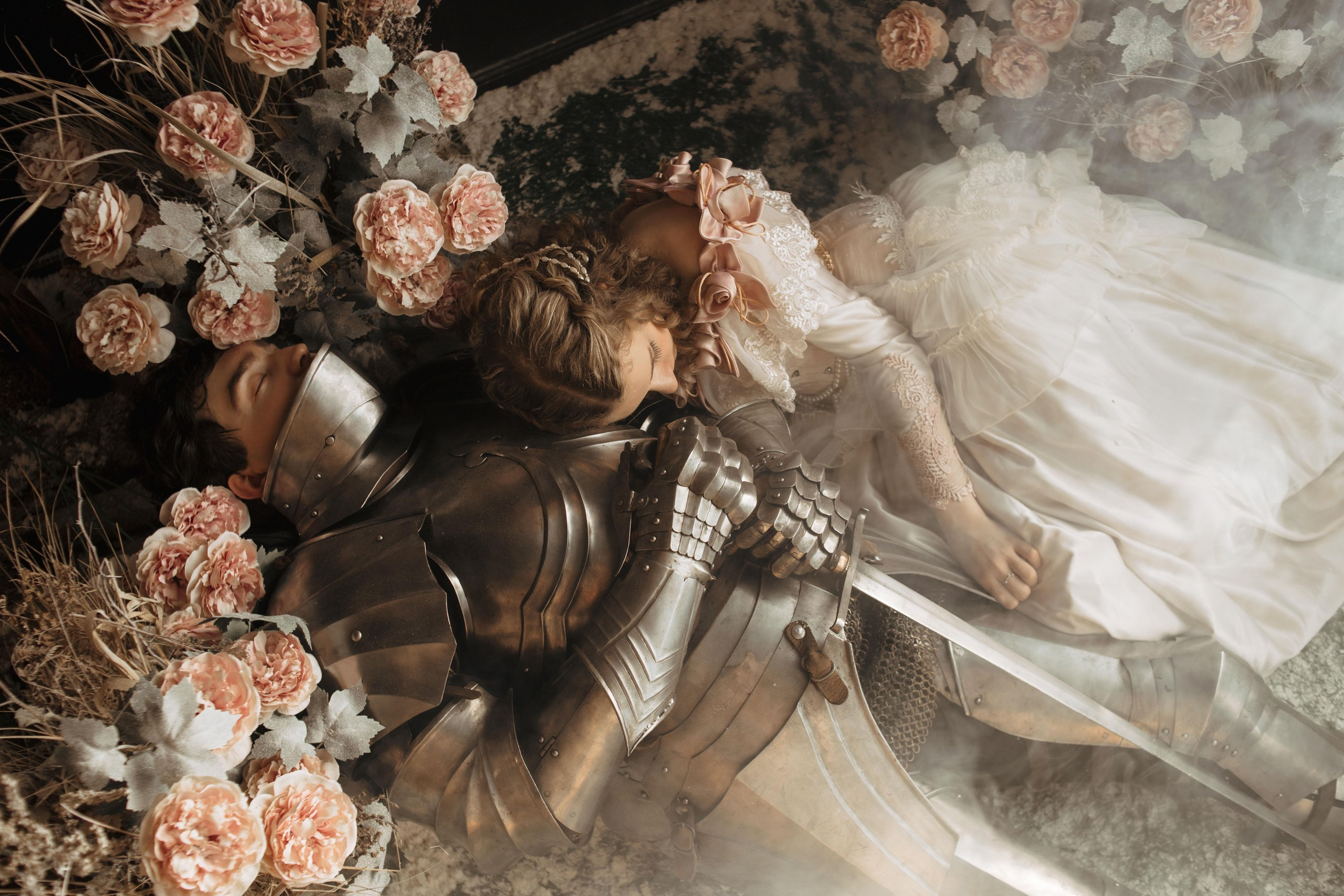 Перемирие сердец. Художественная винтажная фотография