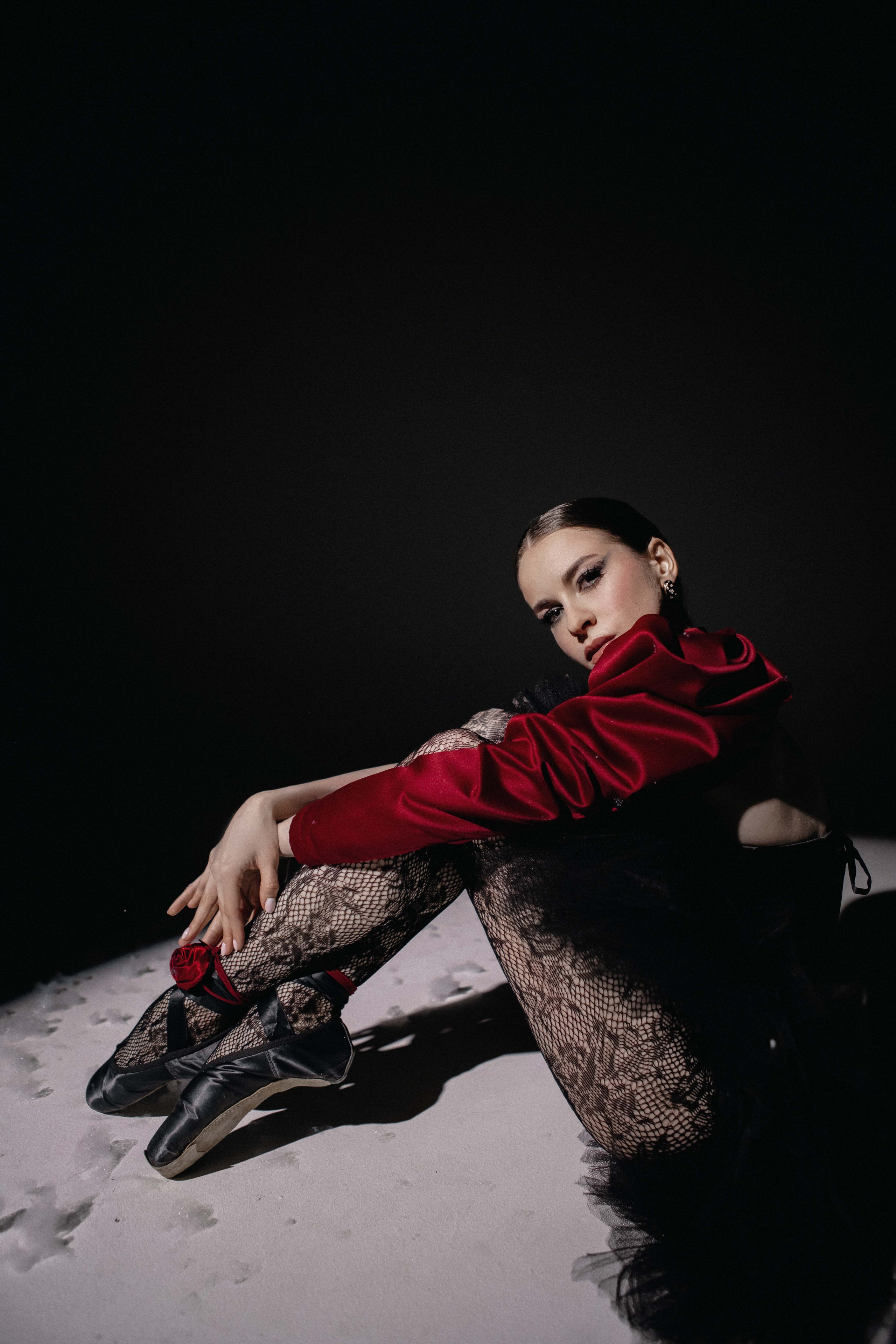 Снежный балет. Черный лебедь. Фотограф в Москве Ольга Сатони