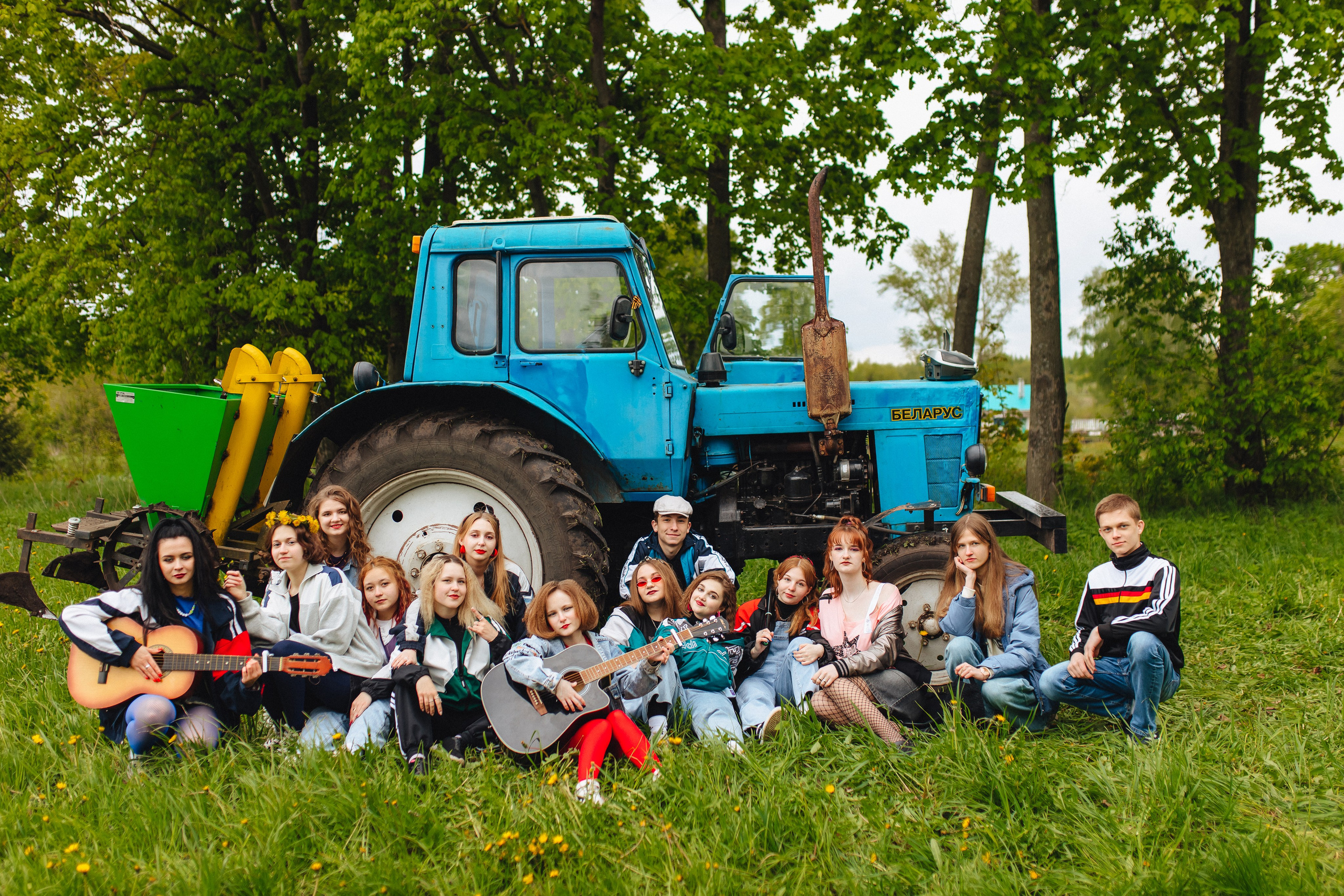 Синий трактор. Свадебный и семейный фотограф в Туле и области Маша Костина