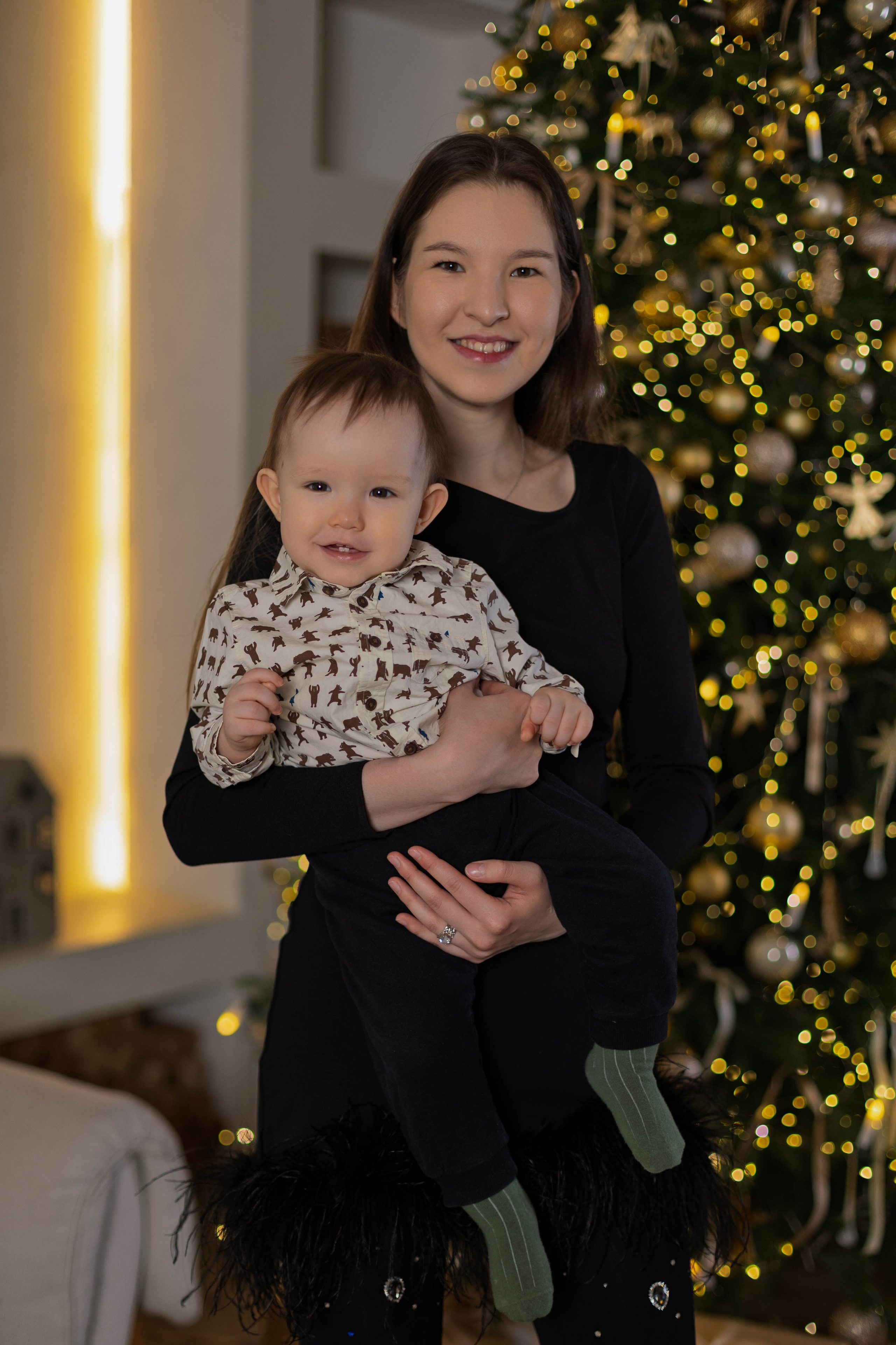 Миша и родители. Семейный фотограф Гульцовская Екатерина