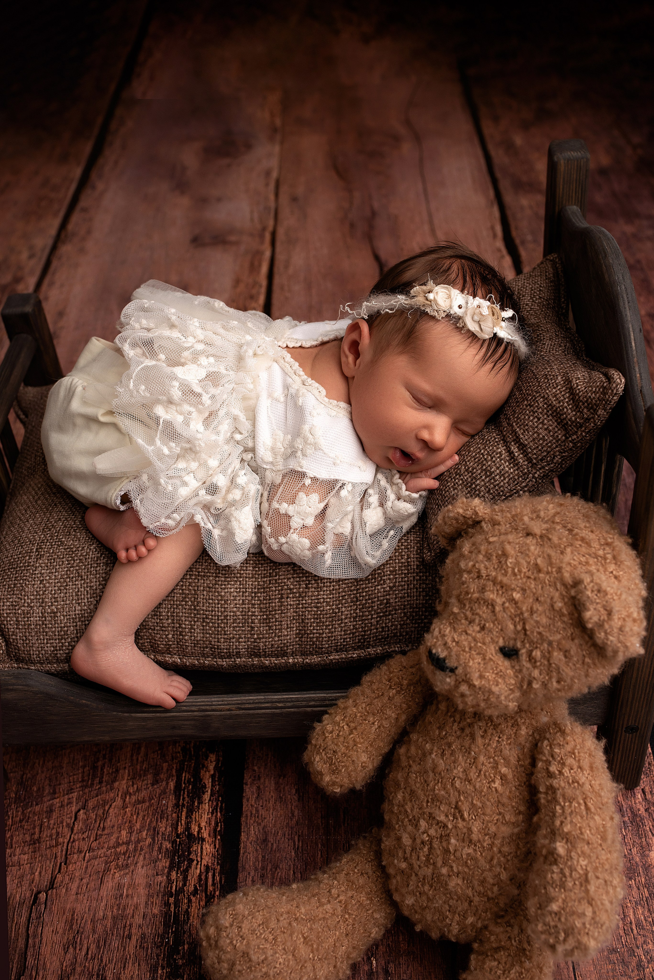 Новорождённые девочки. Детский фотограф новорождённых в Минске Боровик Екатерина