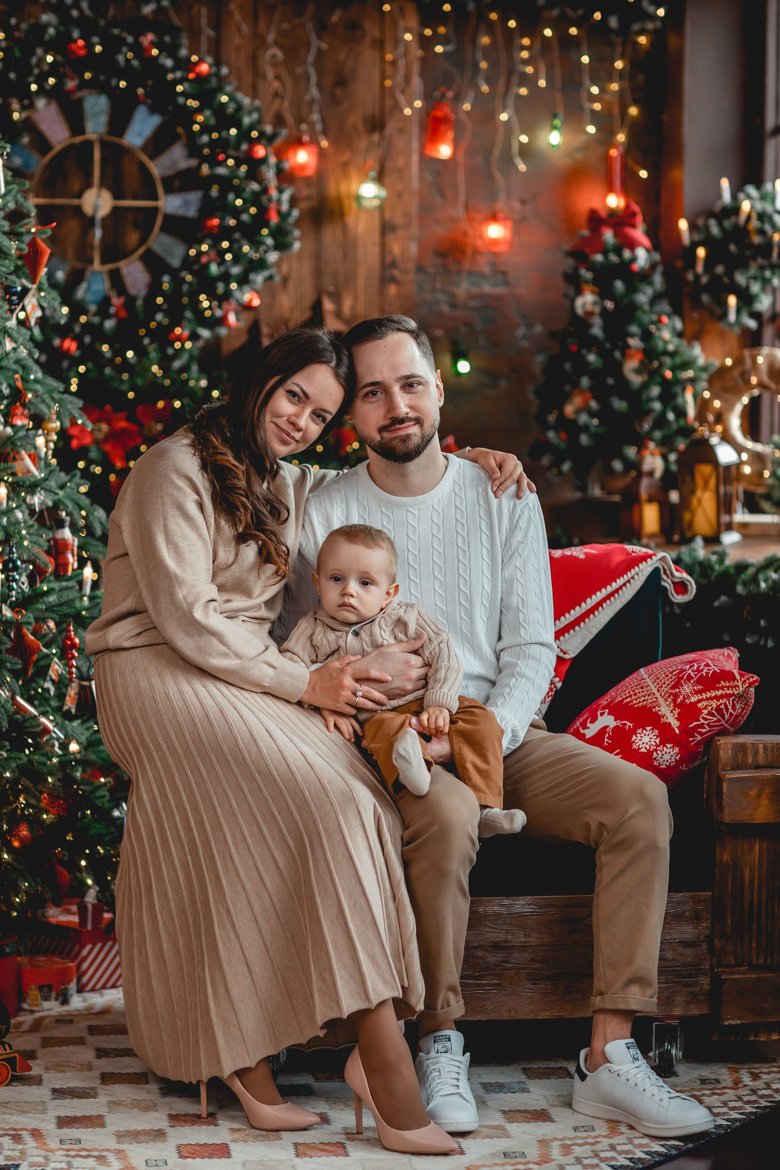 Татьяна, Артём и Матвей. Семейный фотограф анималист Мария Крючкова