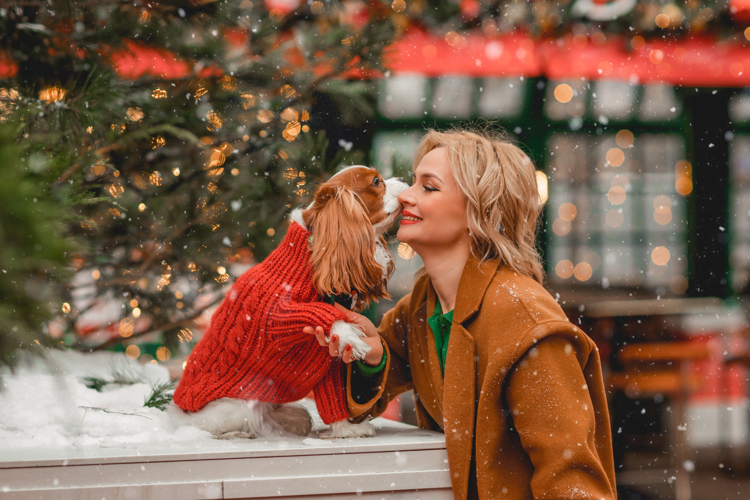 Татьяна и Хэппи. Семейный фотограф анималист Мария Крючкова