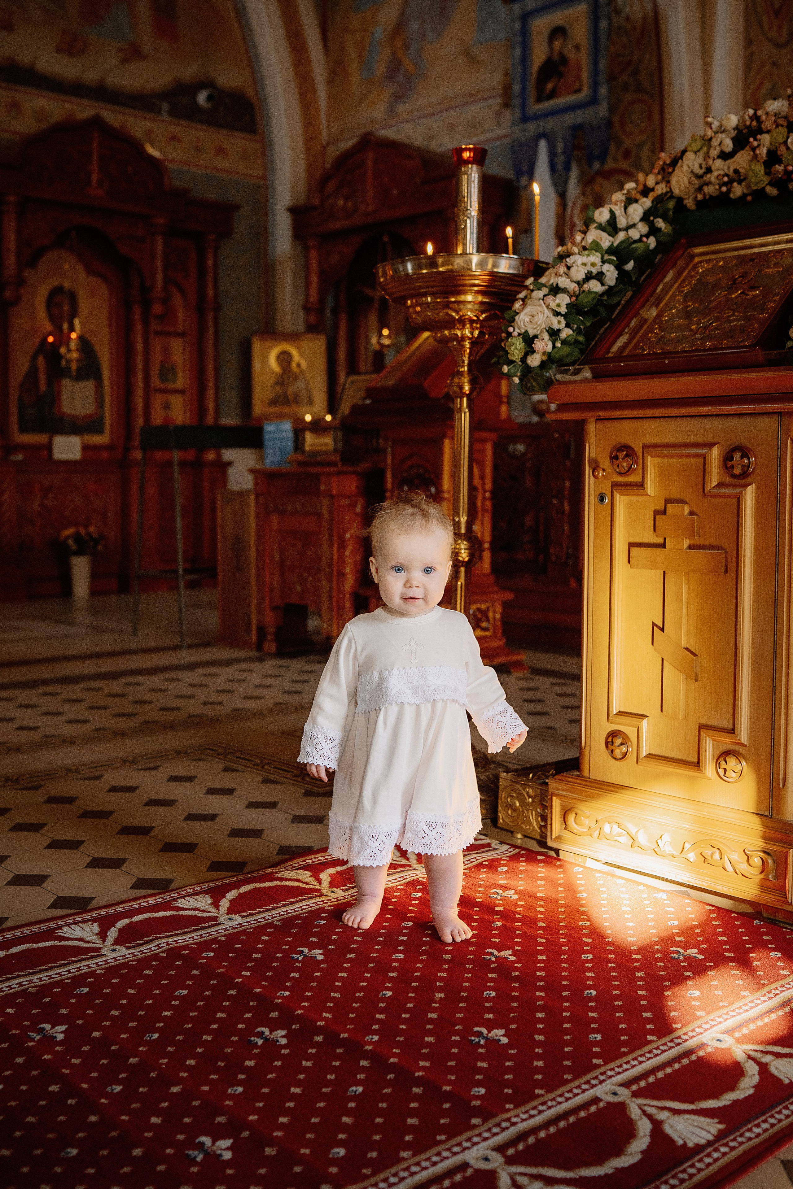 Крещение Красимиры. Фотограф на Крещение и Венчание в Красноярске Рамазанова Юлия