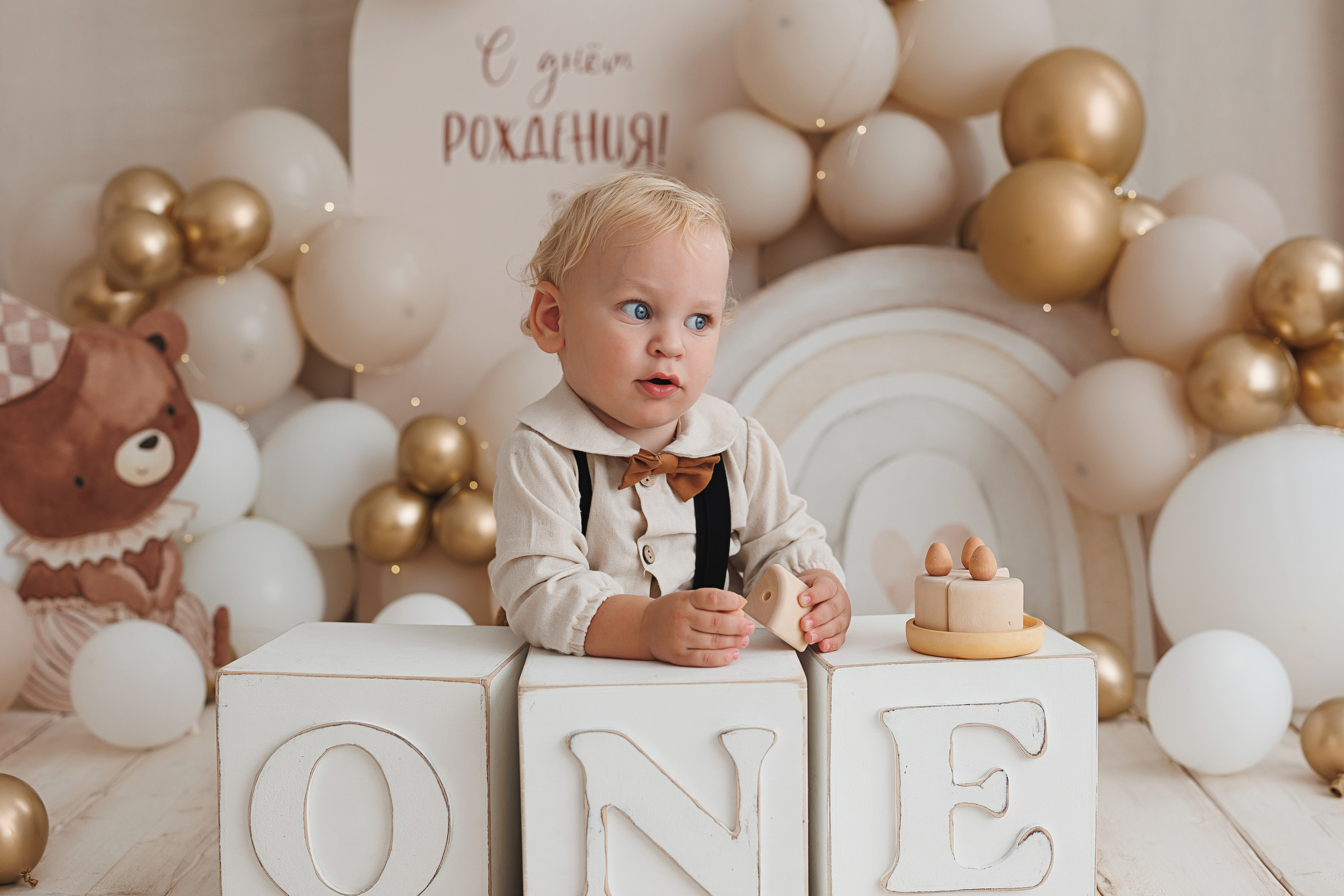 фотосессия первого годика в Краснодаре, детский фотограф 