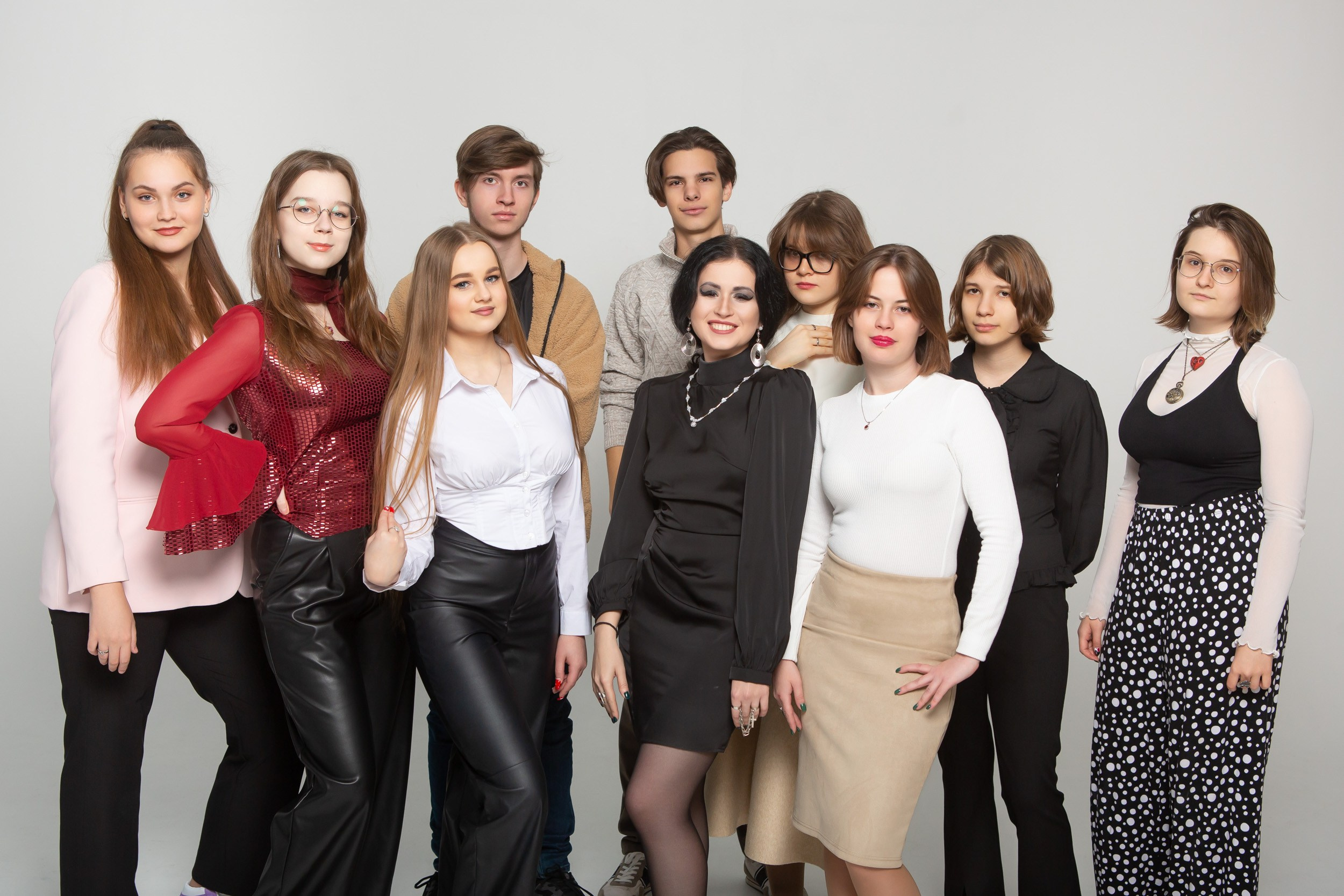 Студия Гимназия 12 11 А 2023 г. Свадебный и портретный Фотограф в Липецке Дмитрий Котюков