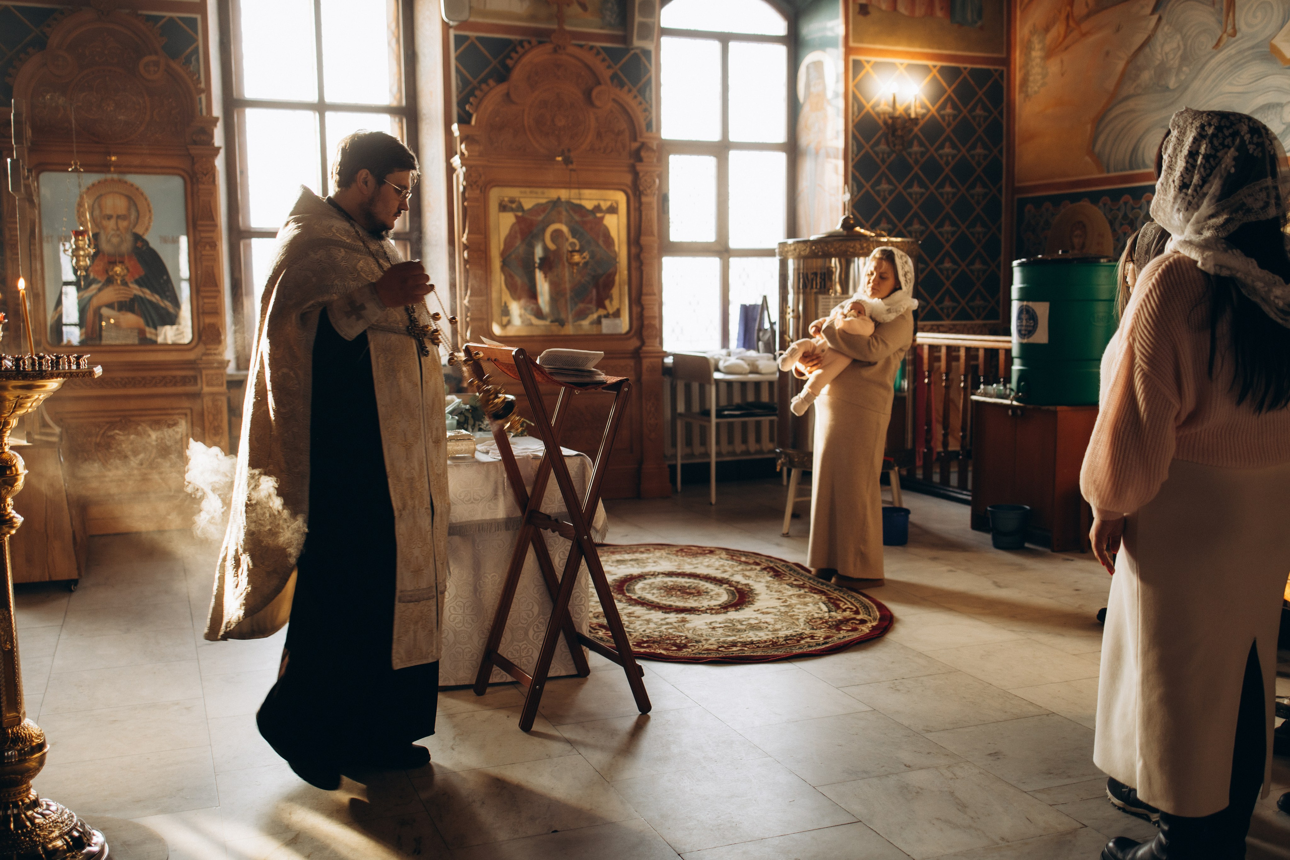 Таинство Крещения. Фотограф Ханты-Мансийск