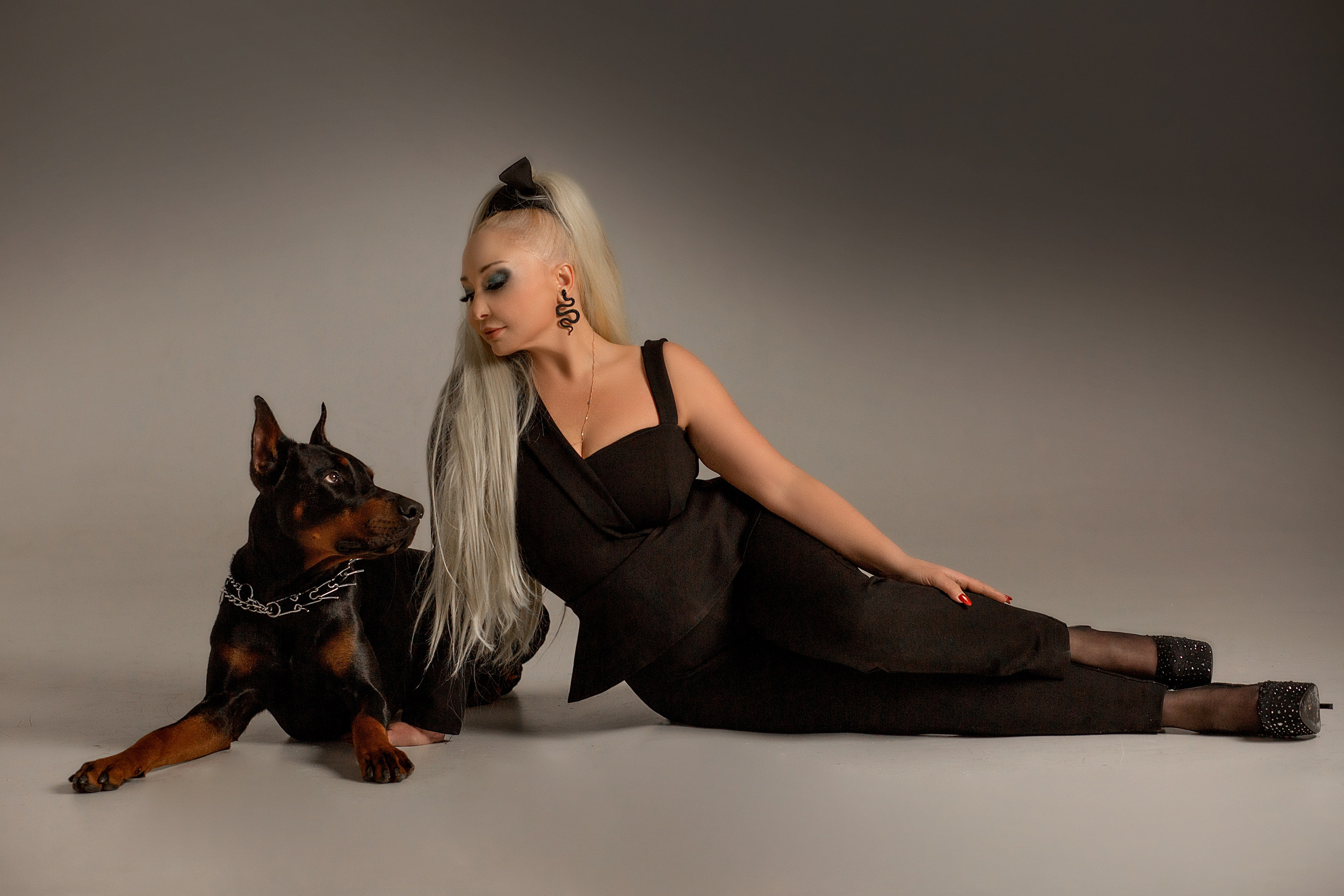 Олена и Декстер. Фотосессия с лошадьми в Нижнем Новгороде