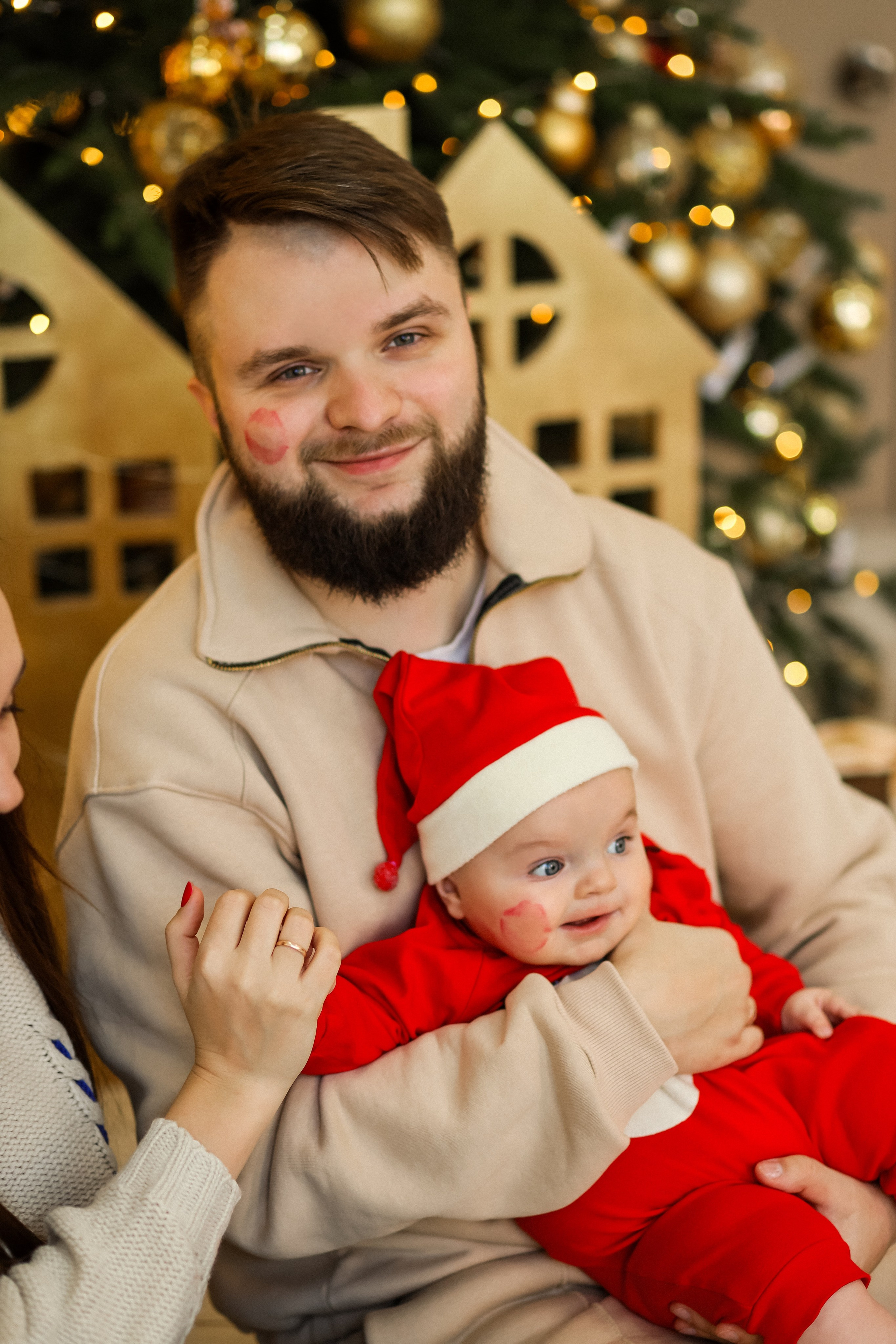 Екатерина, Дмитрий и Роберт новогодняя. Kharchenkotatianaweddingphoto