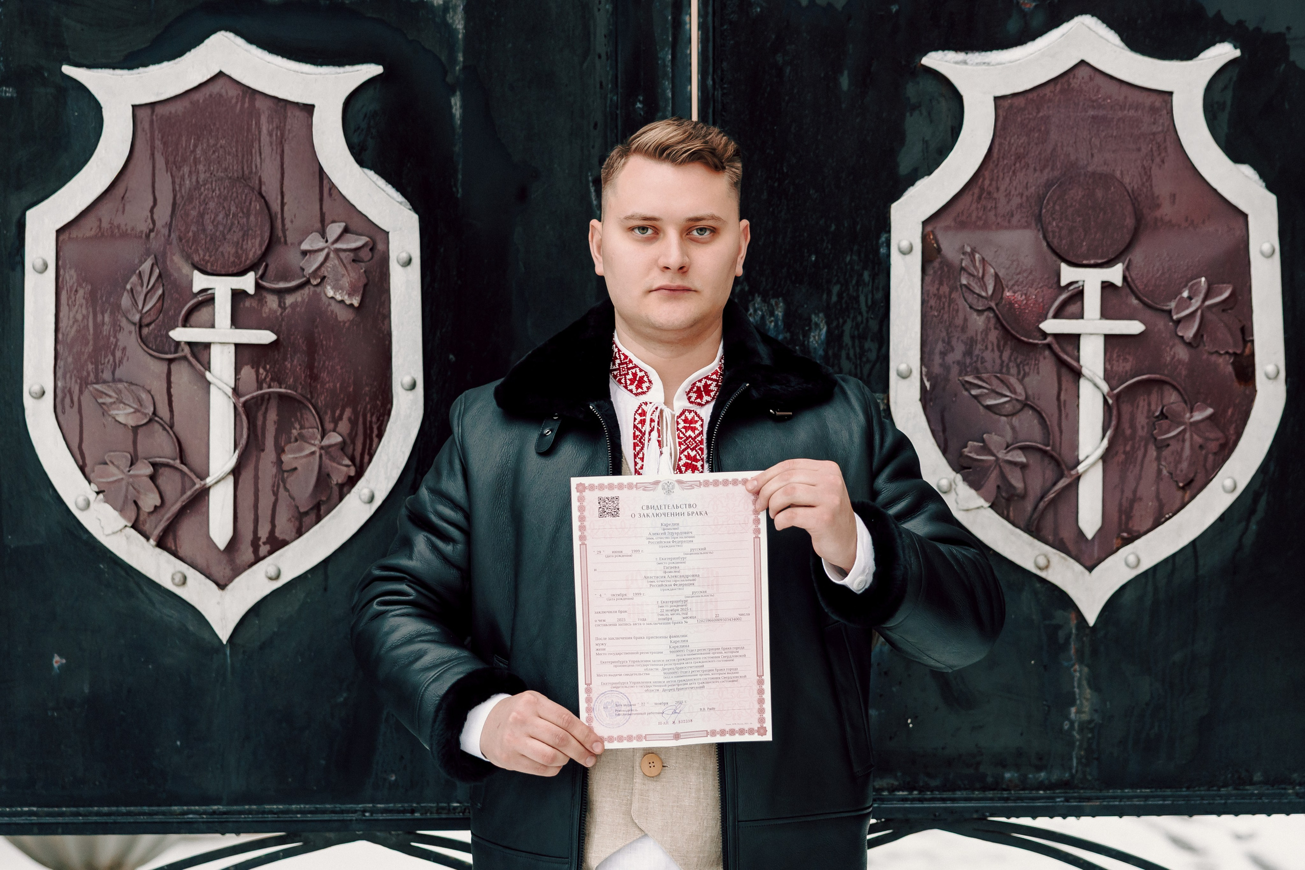 Свадебный день — Алексей и Анастасия. Лёшка Варзегов — фотограф