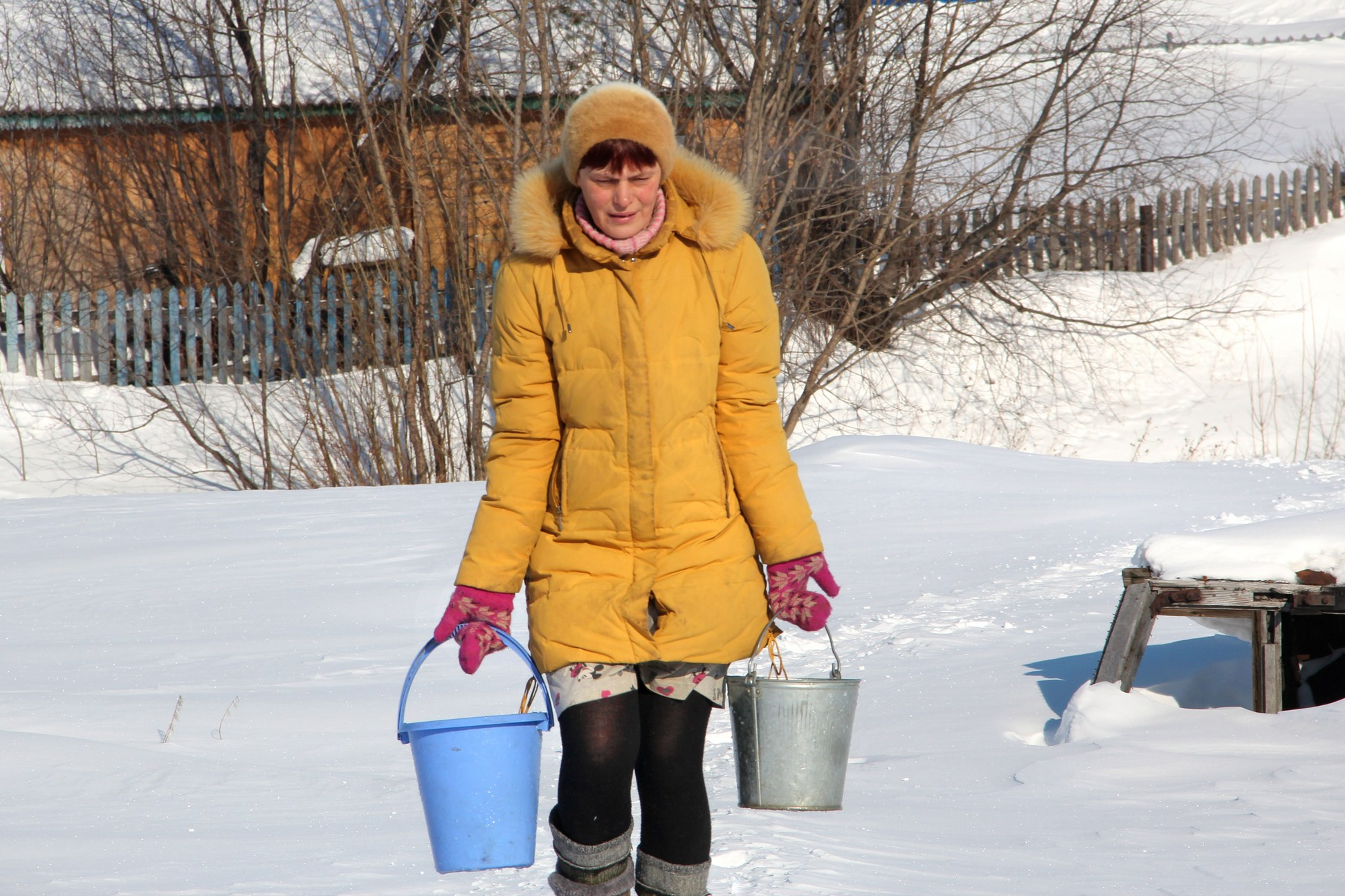 Поселок Набережный. Печорский район