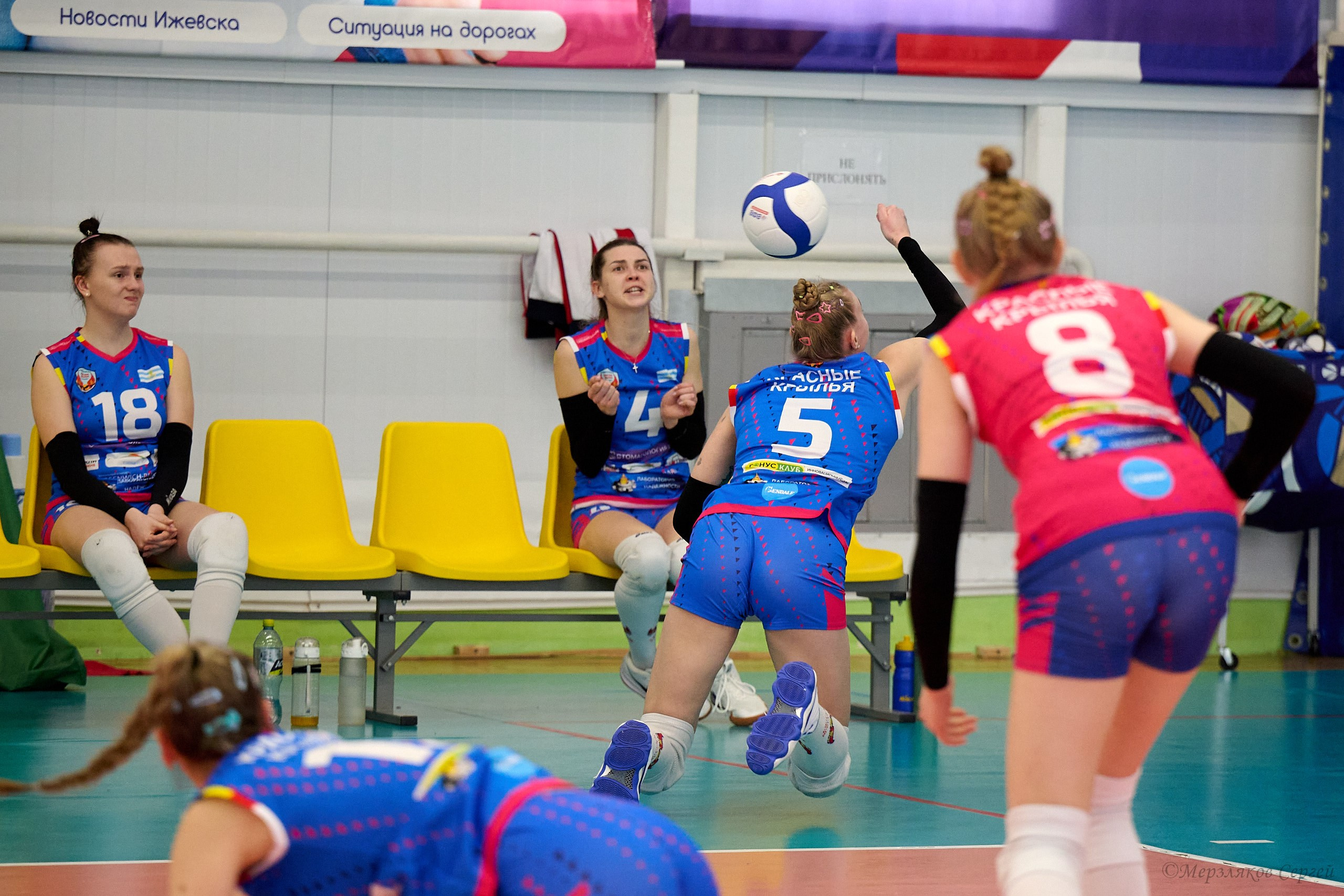 Волейбол Чемпионат России высшая лига «Б» Северянка-2 — Красные Крылья. Спортивный репортажный фотограф в Ижевске Сергей Мерзляков