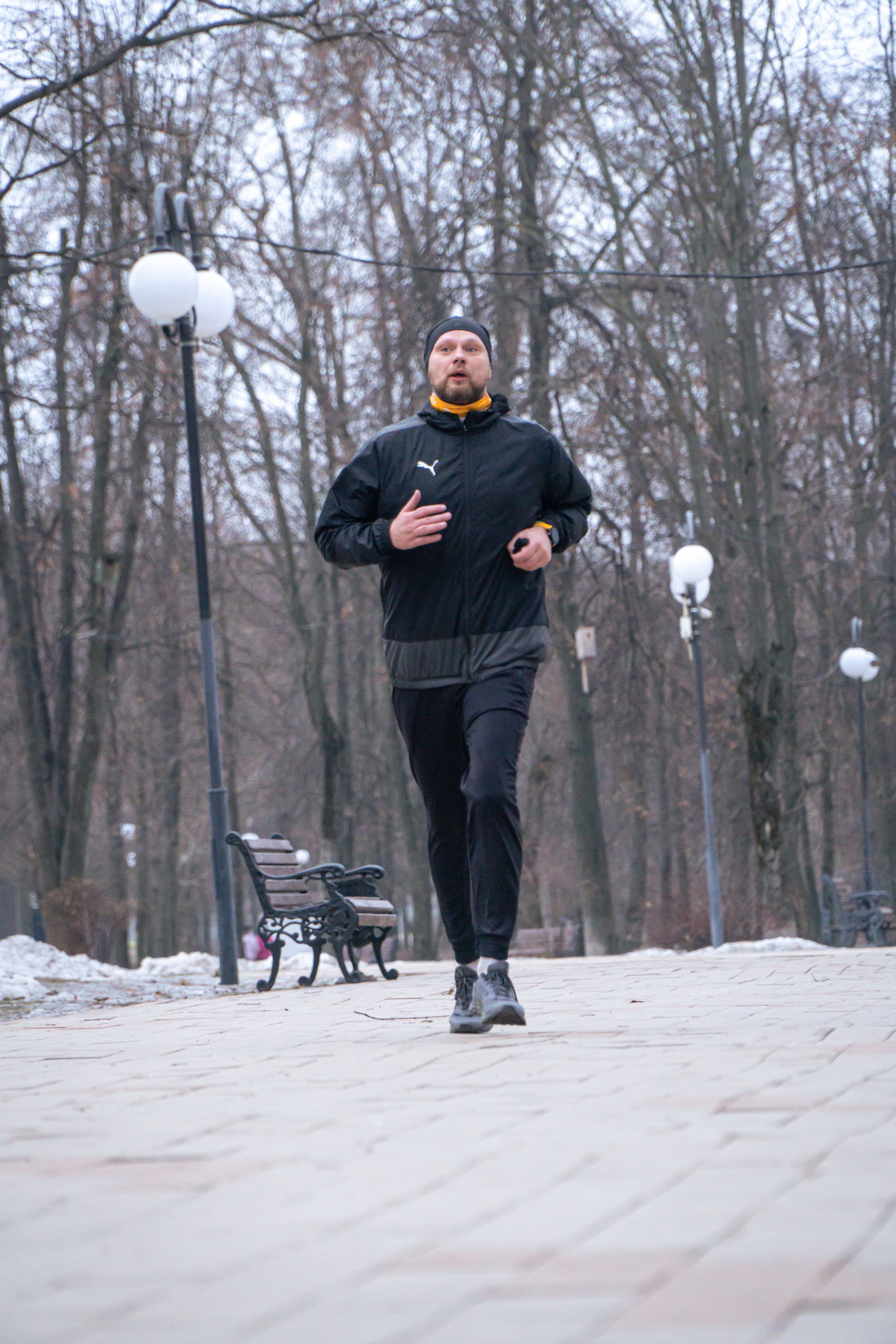 5 вёрст Наташинский 25 января 2025. Роман Капилюшов. Бег. Фото. Видео. г. Люберцы