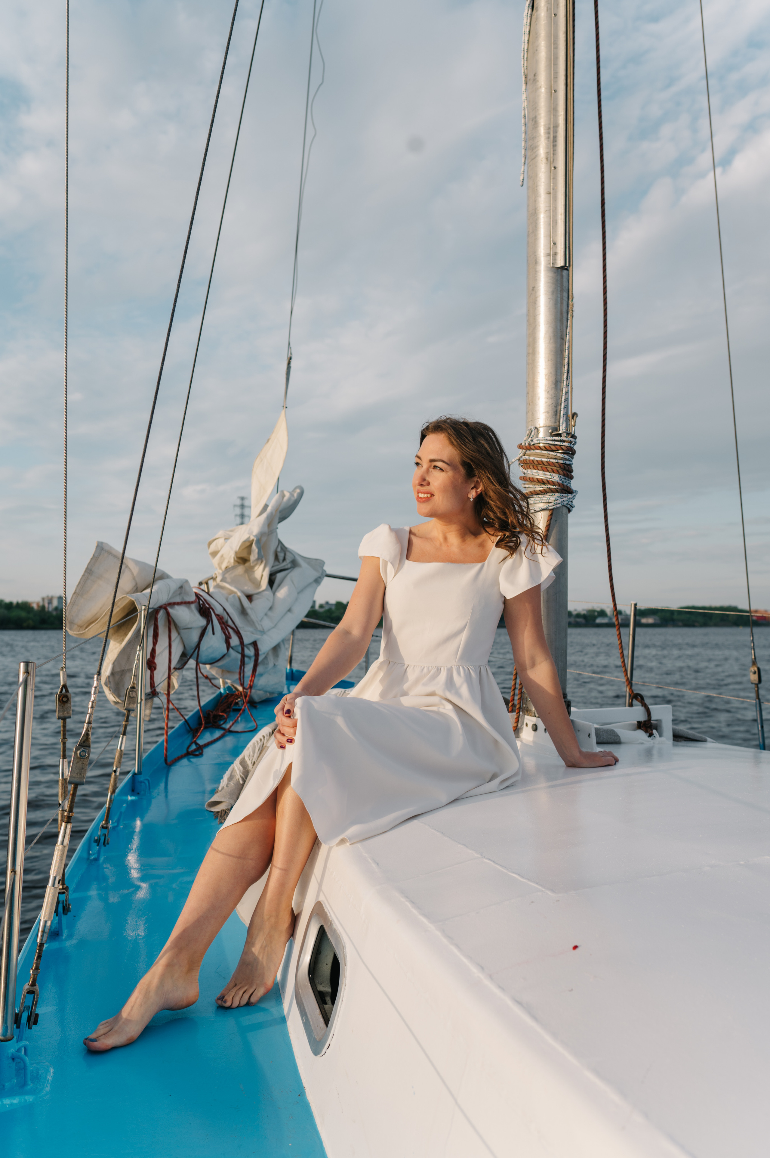 Яхта. Фотограф Архангельск