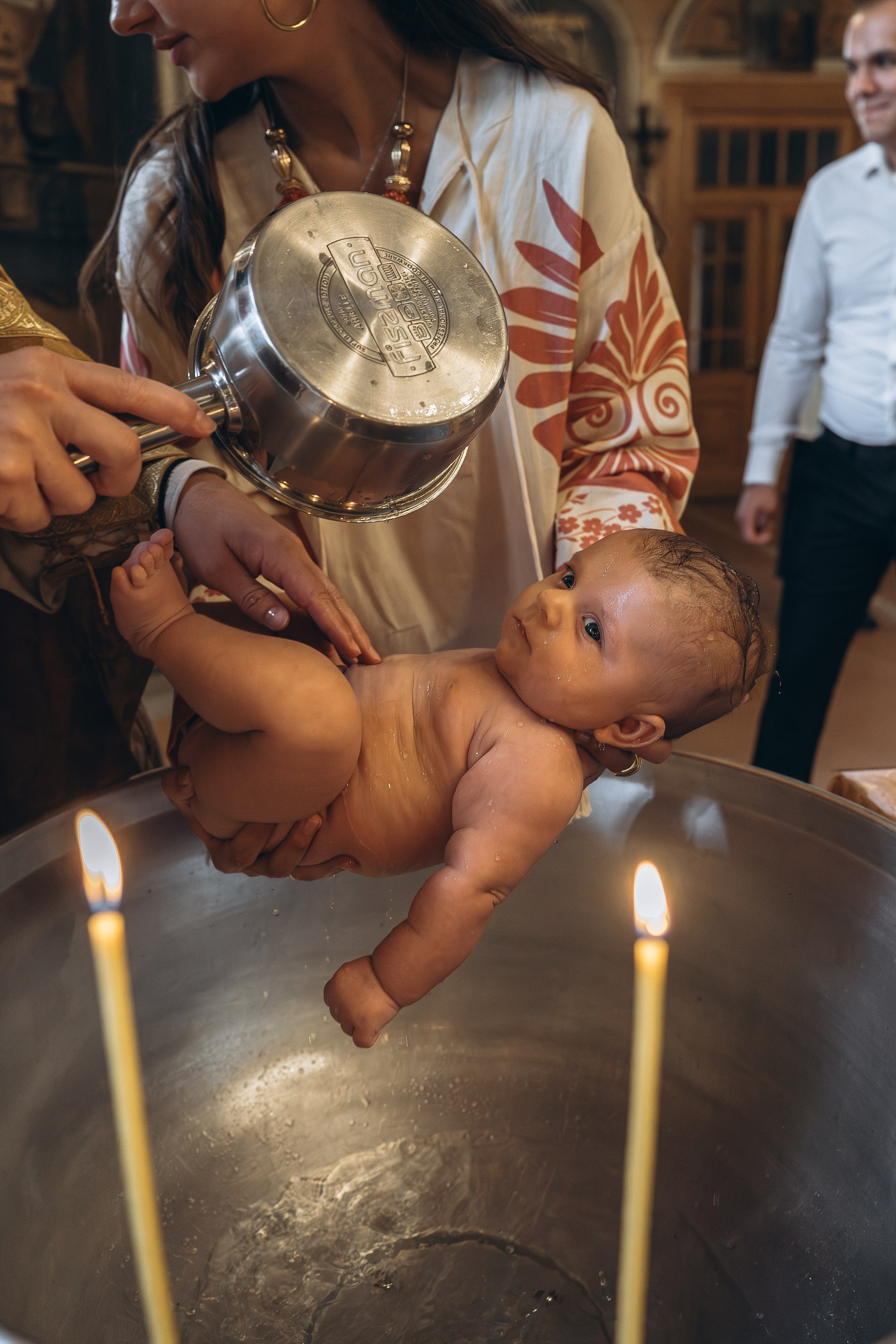 Таинство крещения Максима. Фотограф Ольга Рубцова в Москве и Московской области
