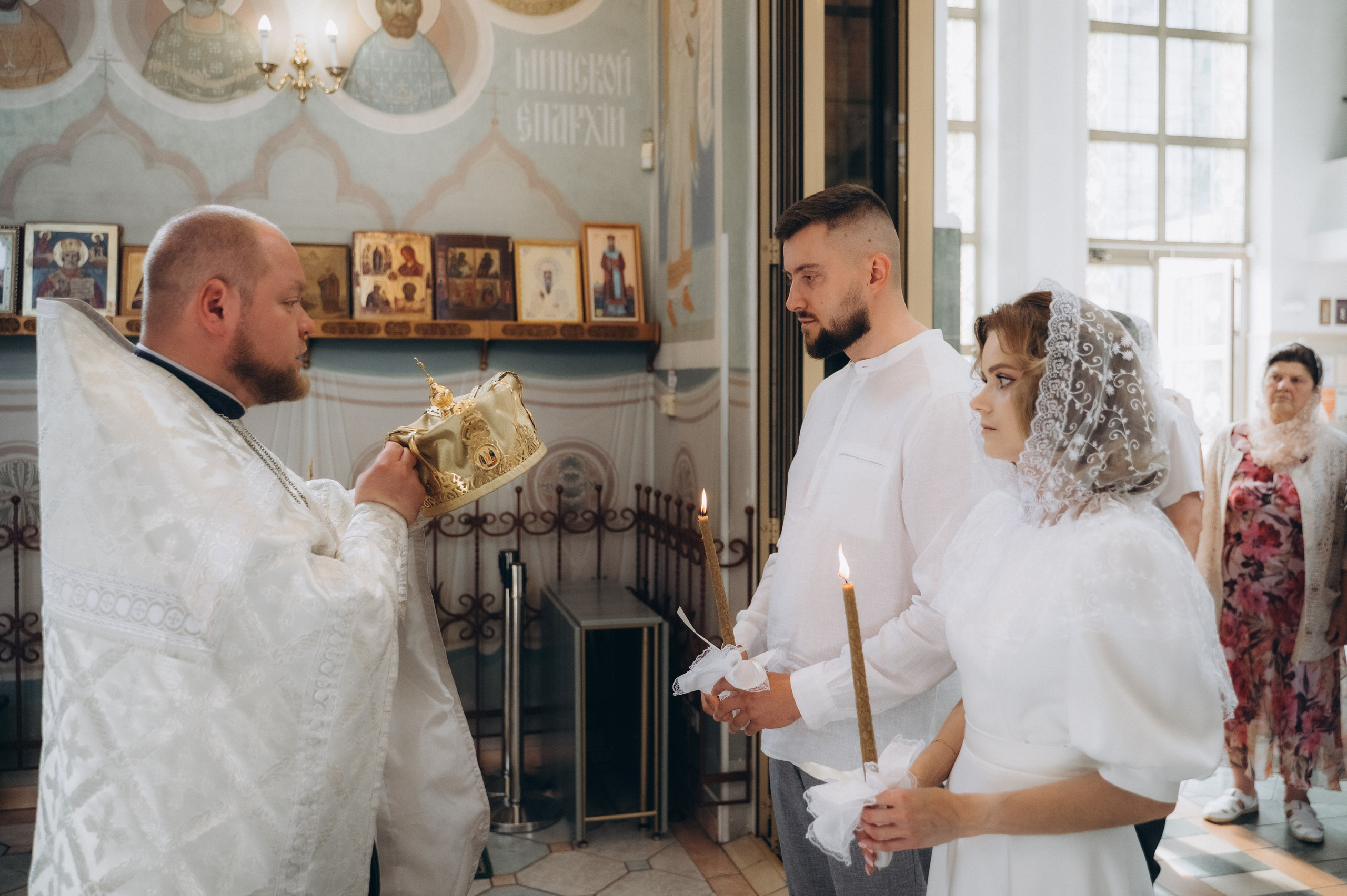 Венчание Сергей и Юлия (Дом милосердия). Семейный фотограф в Минске Дарья Дреко