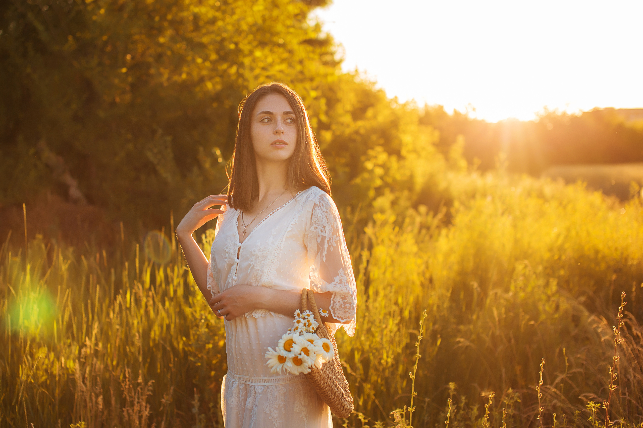 Алина в полях. Фотограф в Саратове Будимирова Ирина