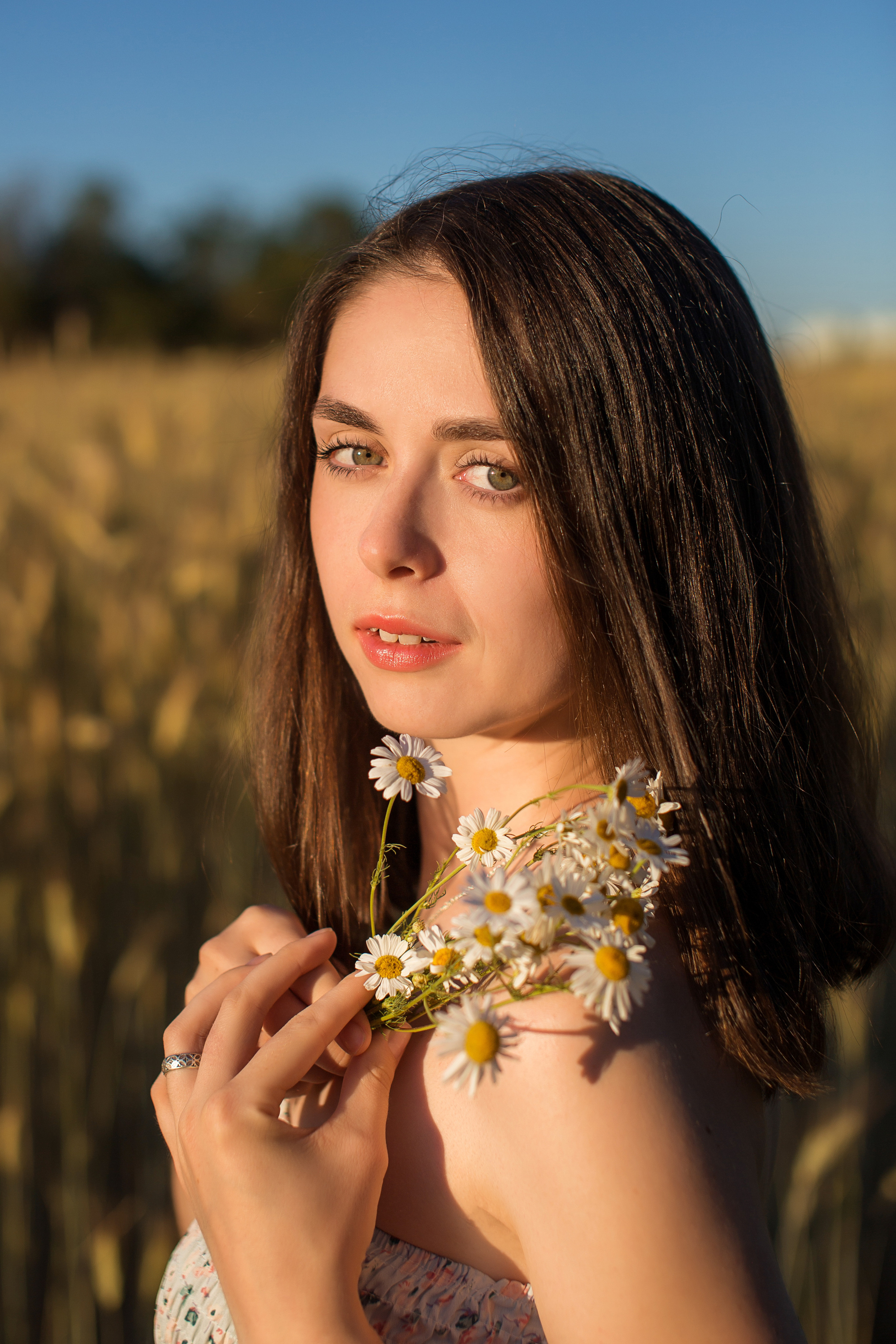 Алина в полях. Фотограф в Саратове Будимирова Ирина