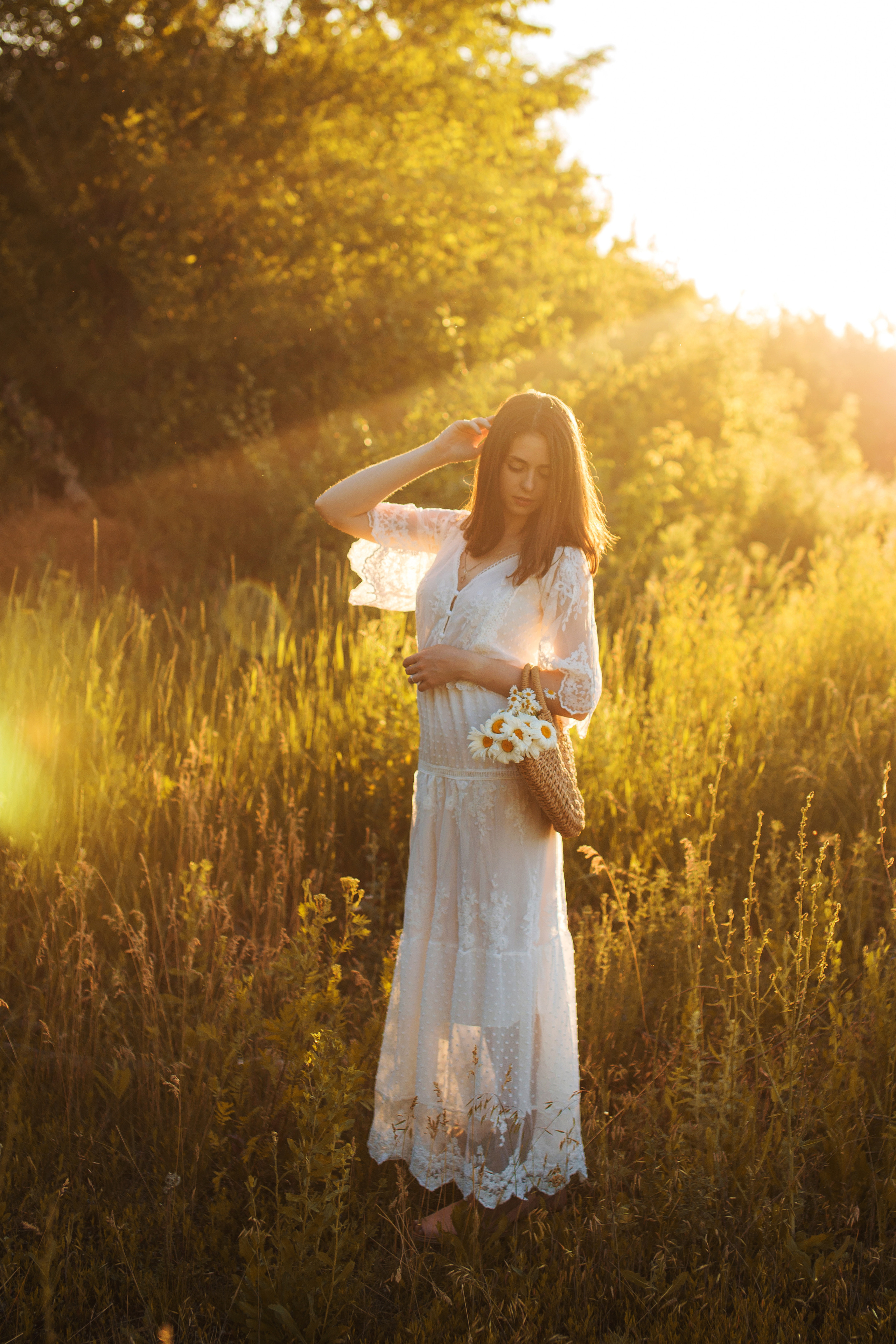 Алина в полях. Фотограф в Саратове Будимирова Ирина