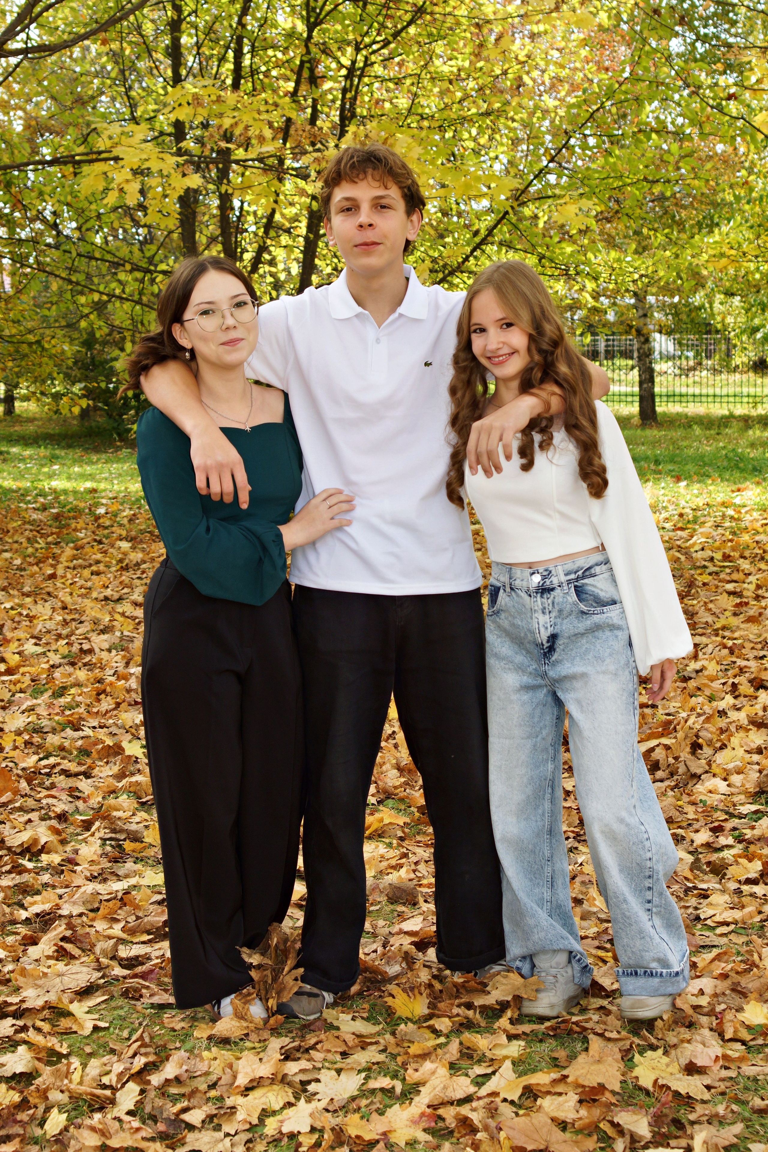 Осенняя фотосессия в школе г. Йошкар-Ола