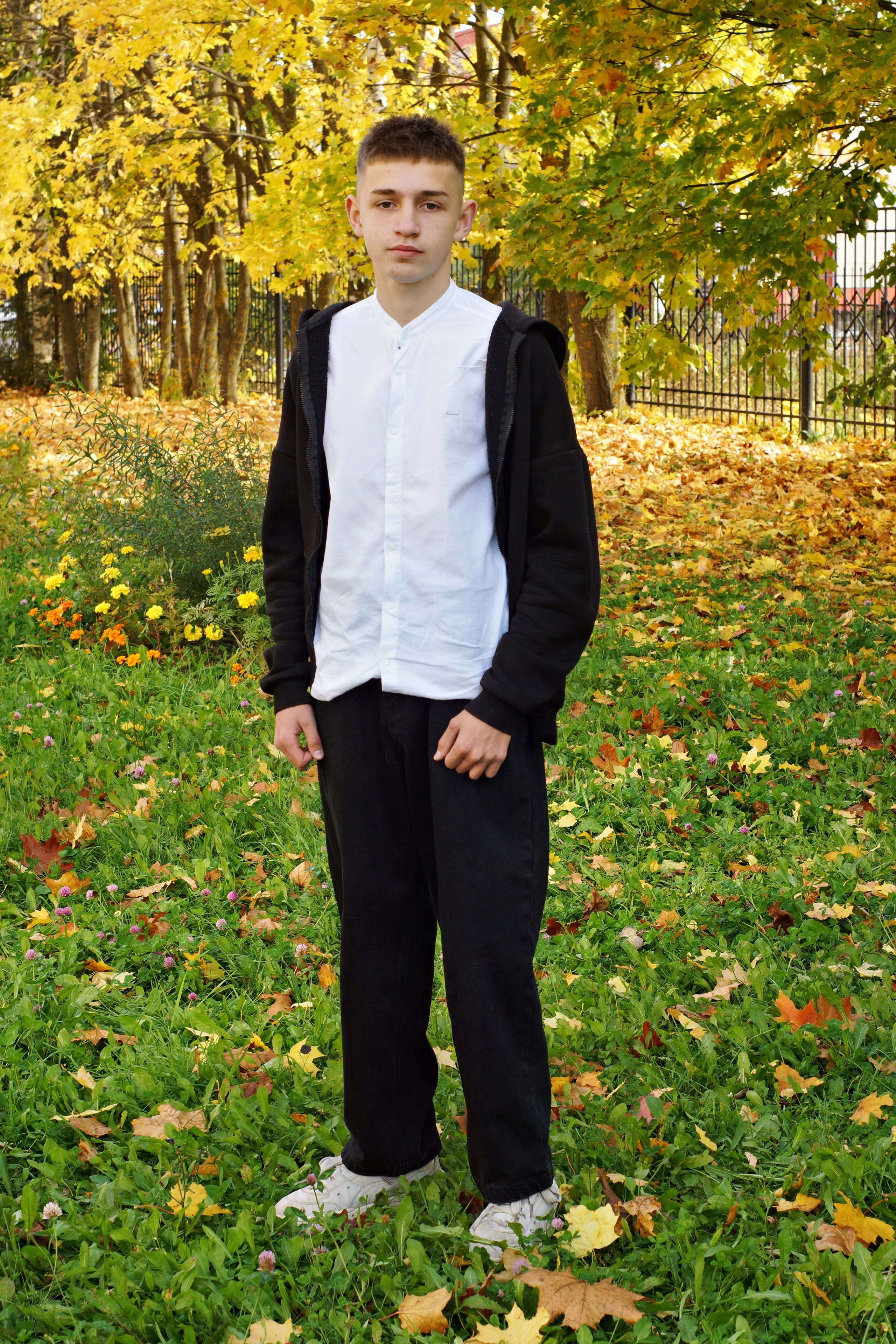 Осенняя фотосессия в школе г. Йошкар-Ола