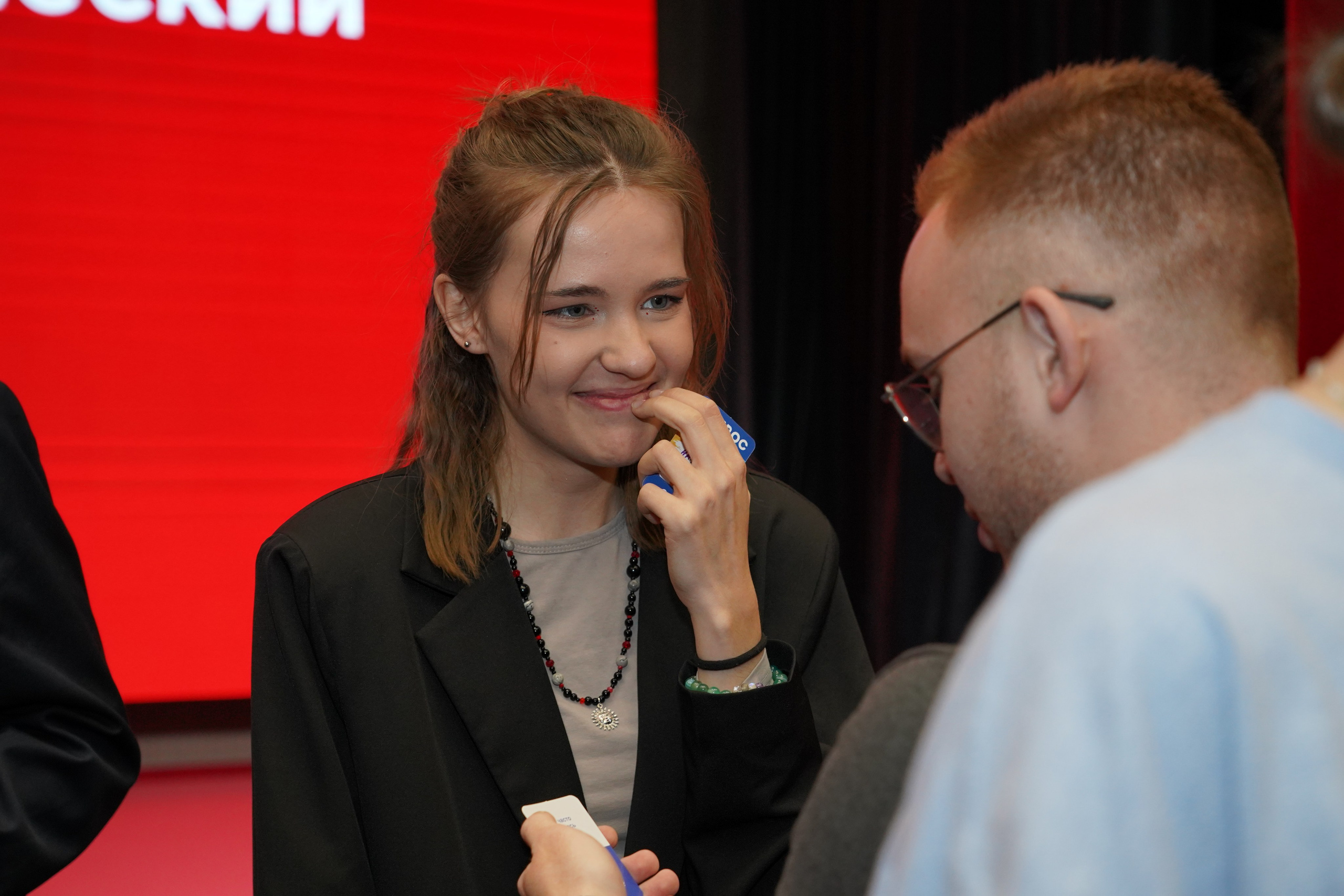 Фотограф на официальном мероприятии