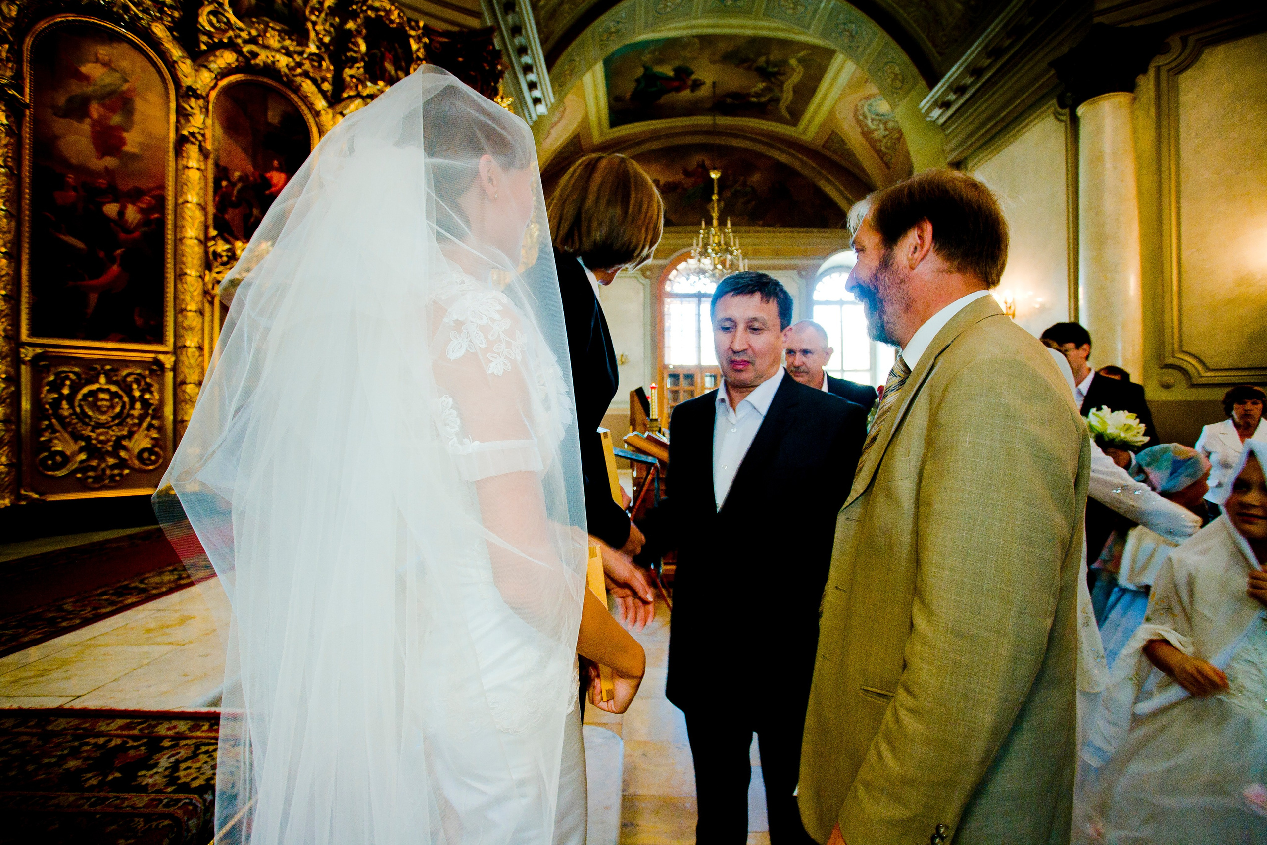 Свадьба Юра и Юля Венчание. Skazka.wfolio.pro